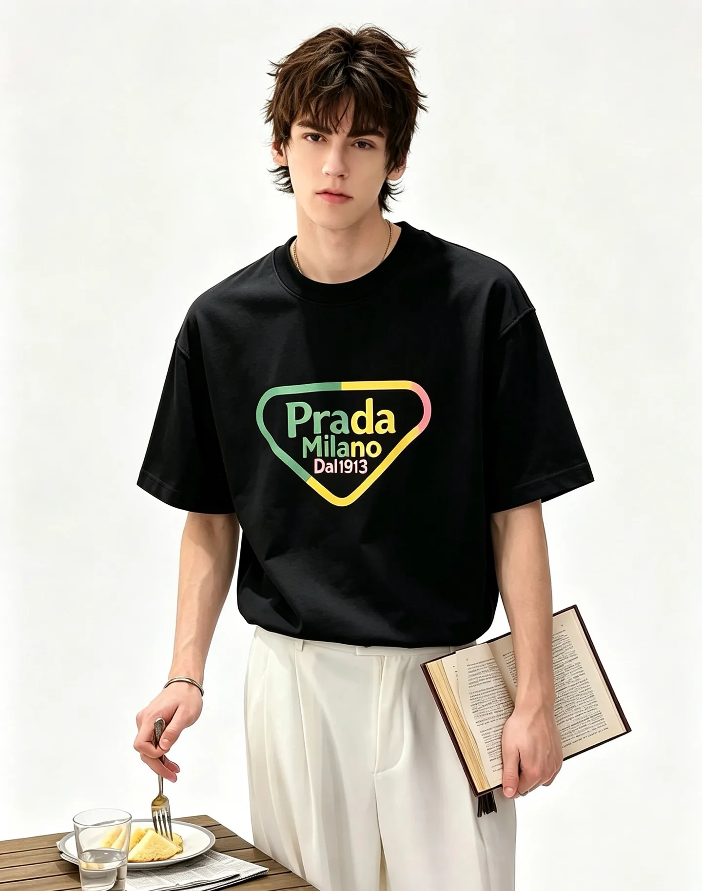 Футболки Мужские Prada 18592567