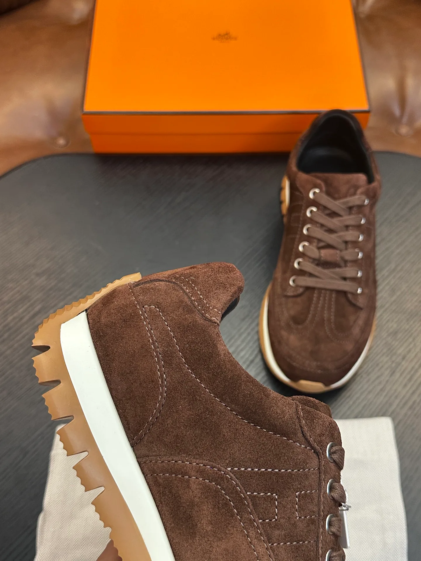 Men's Sneakers HERMES 17733047