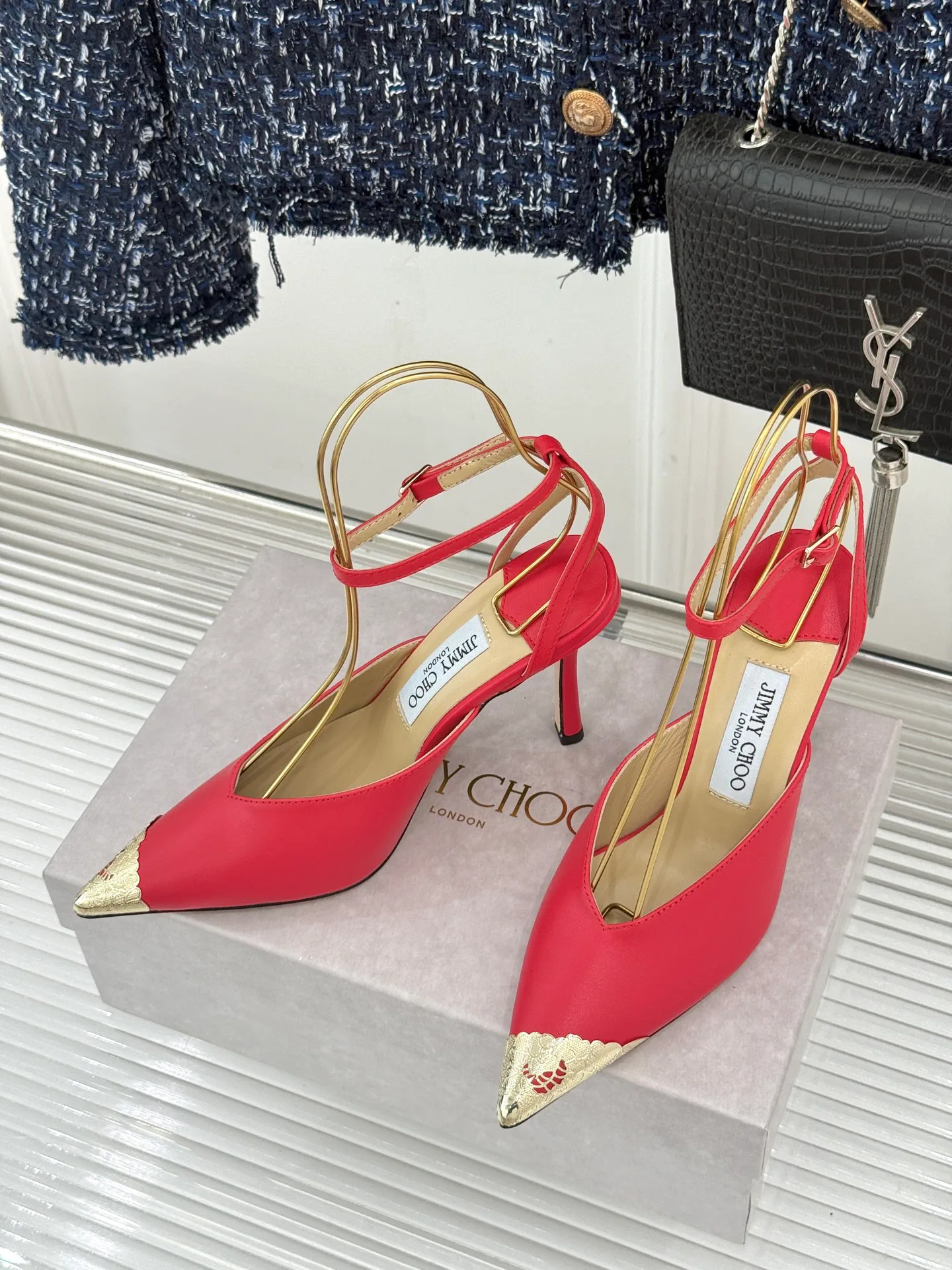 Women's Open-Toe Sandals JIMMY CHOO 18477655