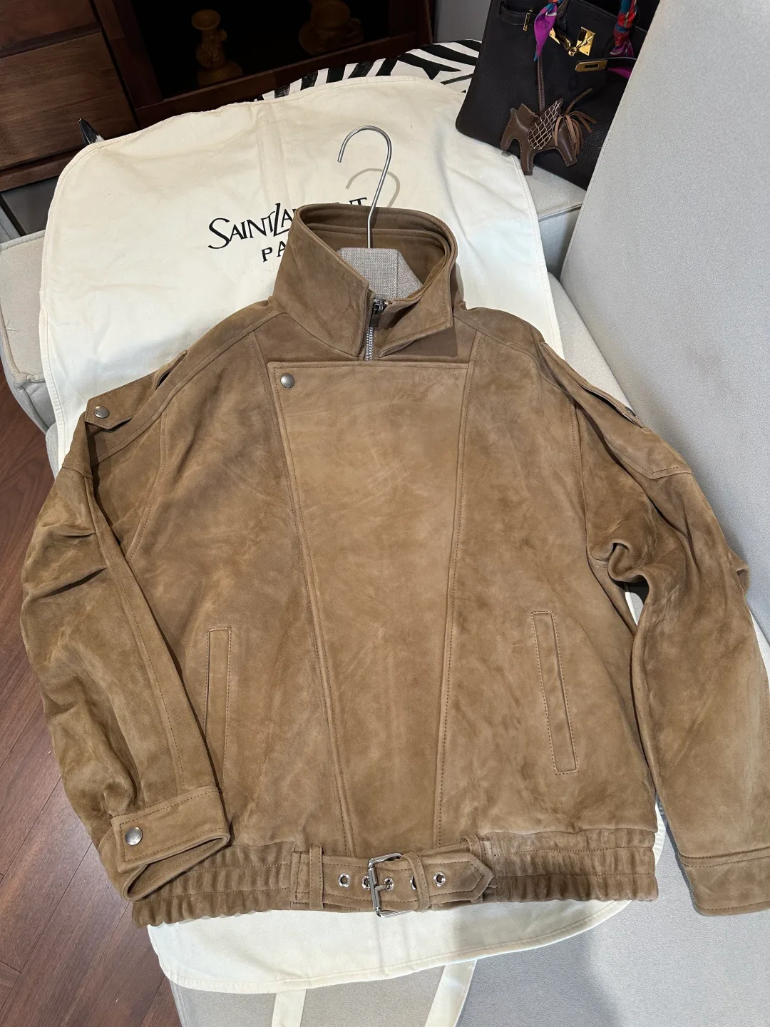 Women's Leather Jackets And Sheepskin Coats SAINT LAURENT 18485358