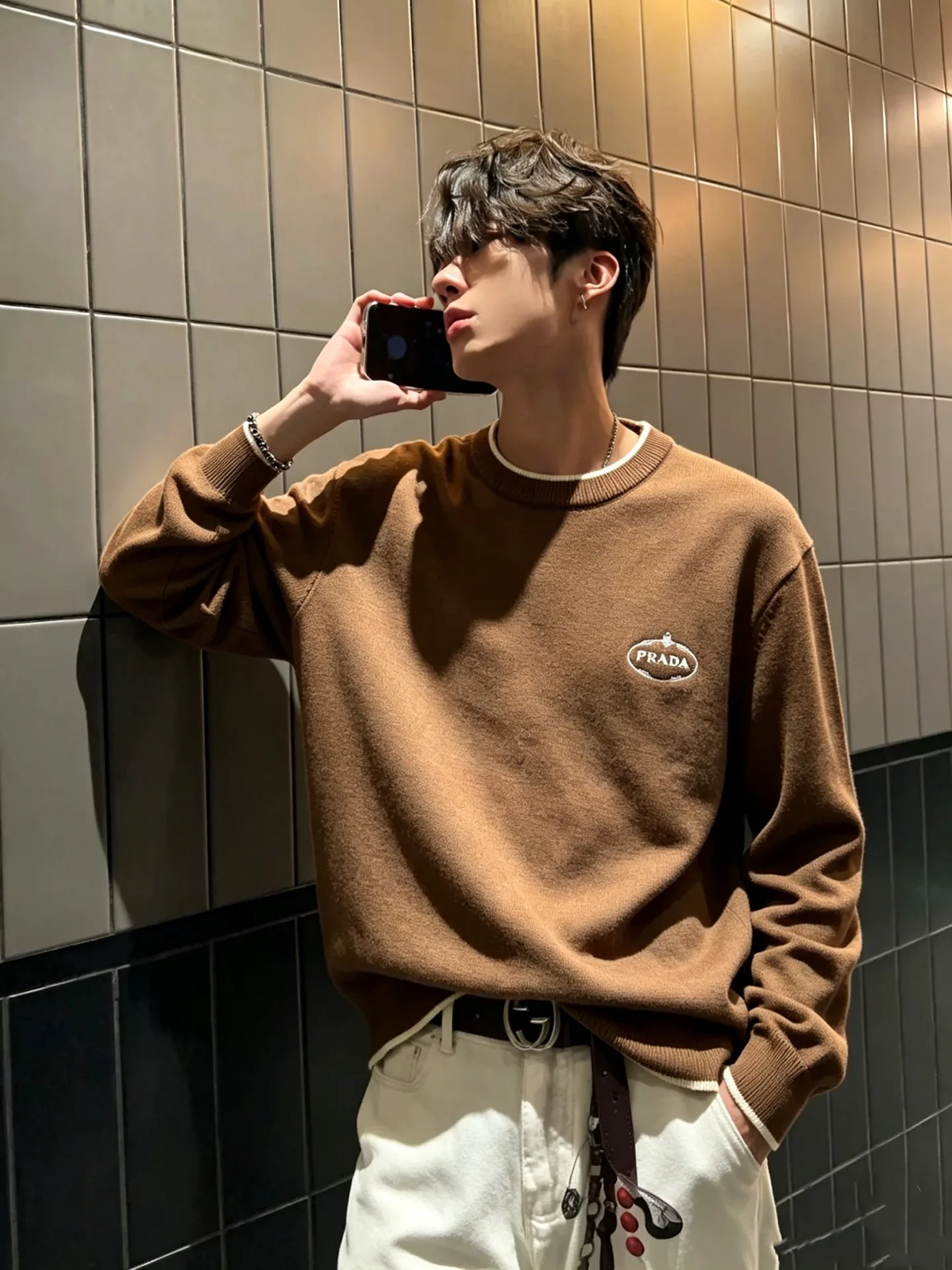 Джемперы И Свитеры Мужские Prada 18648408