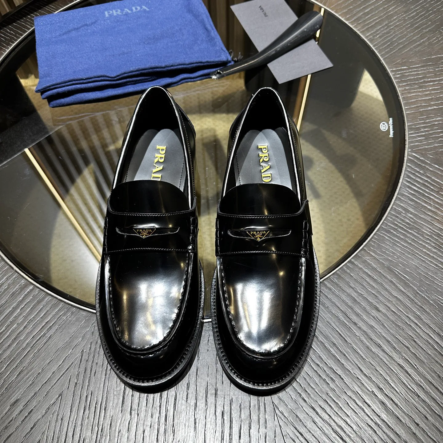 Men's Loafers And Dress Shoes PRADA 18192308