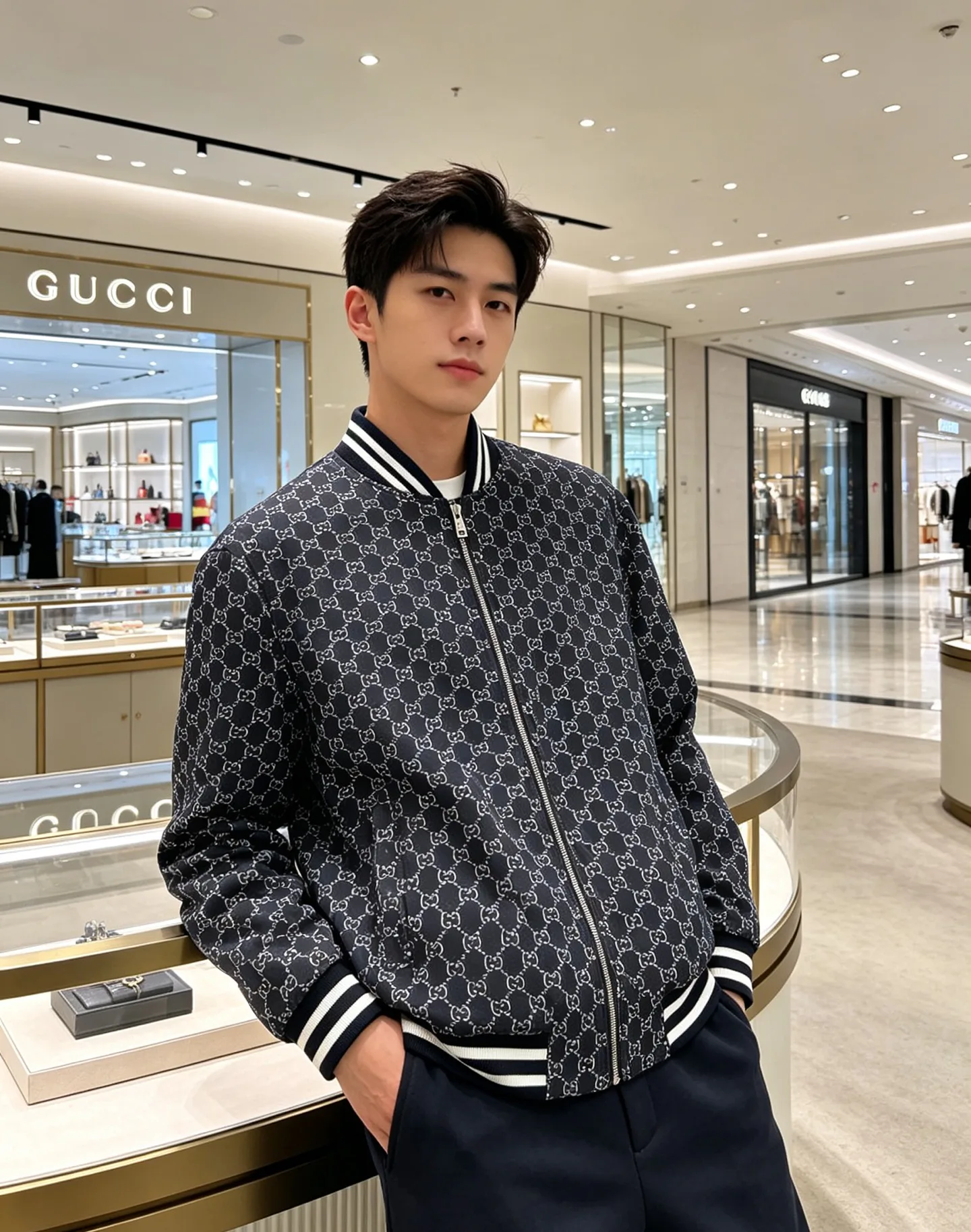 Куртки И Пуховики Мужские Gucci 18609372