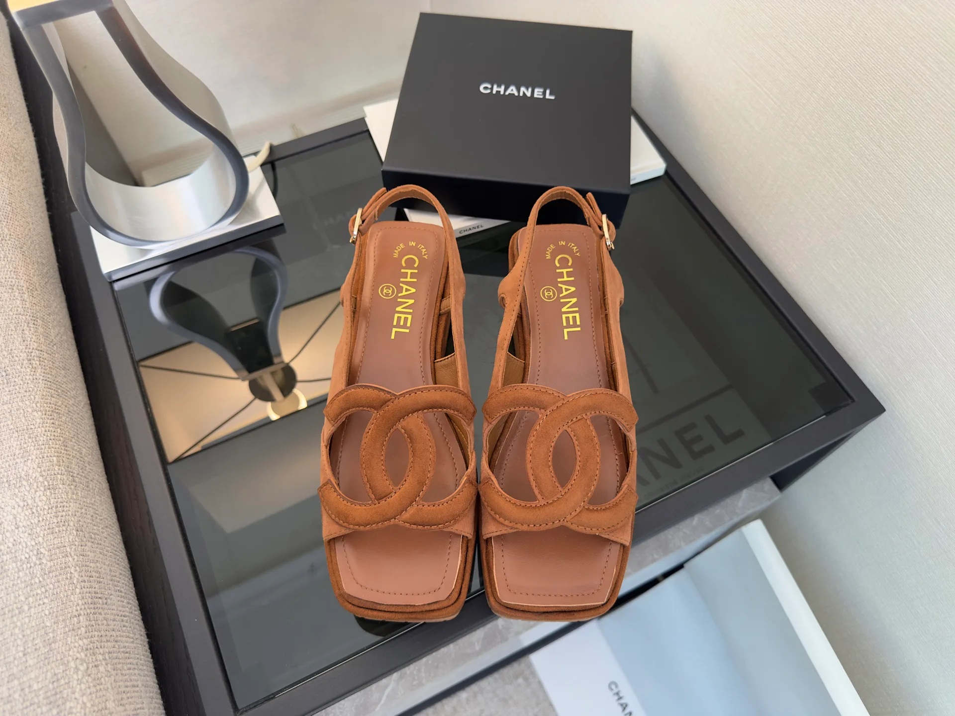 Women's Open-Toe Sandals CHANEL 18228935