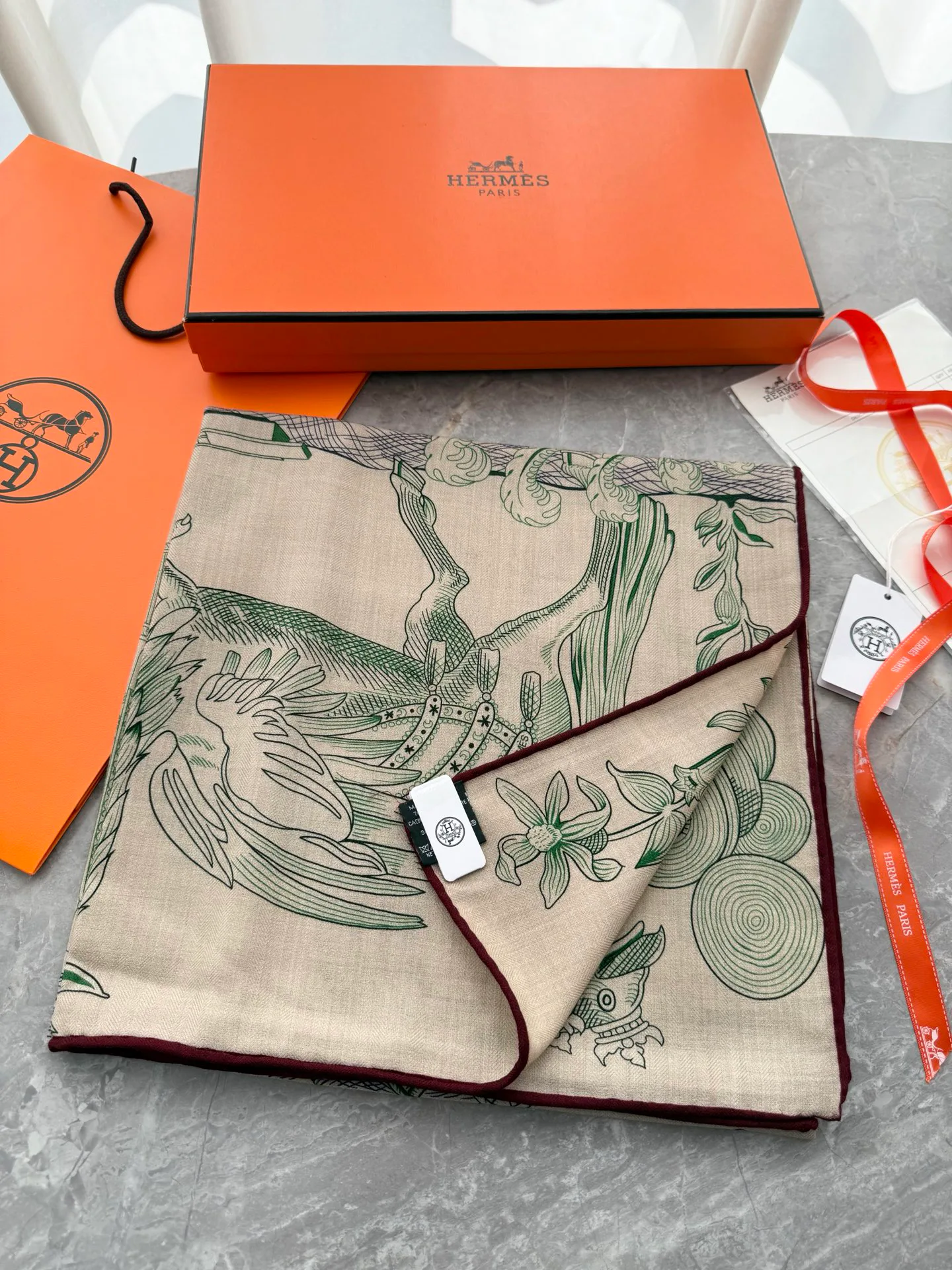 Silk Scarves HERMES 18474411