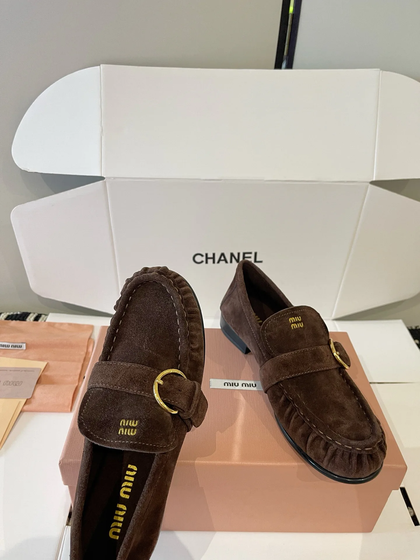 Women's Loafers And Moccasins MIU MIU 18283629
