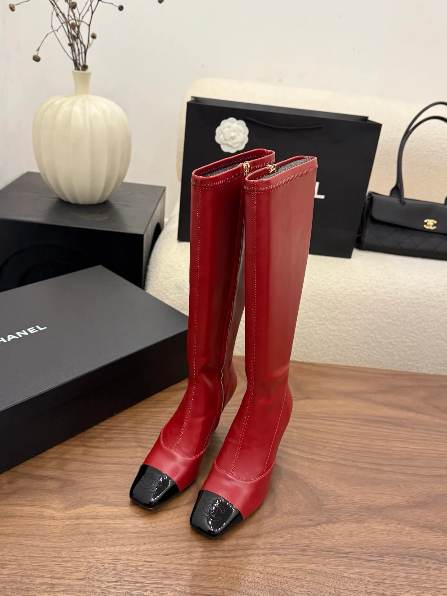 Women's Boots CHANEL 17981209