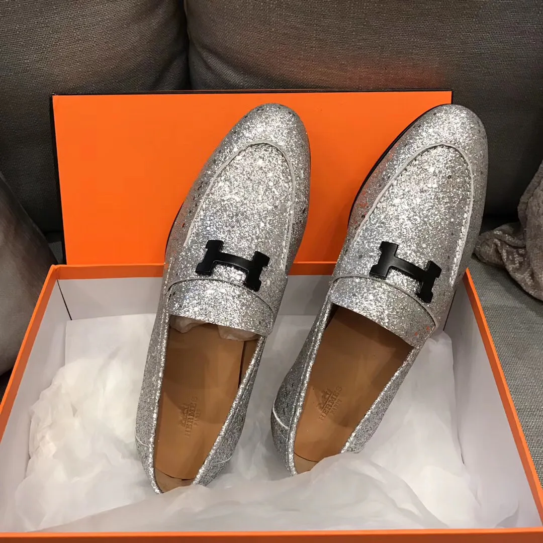 Women's Loafers And Moccasins HERMES 17745622