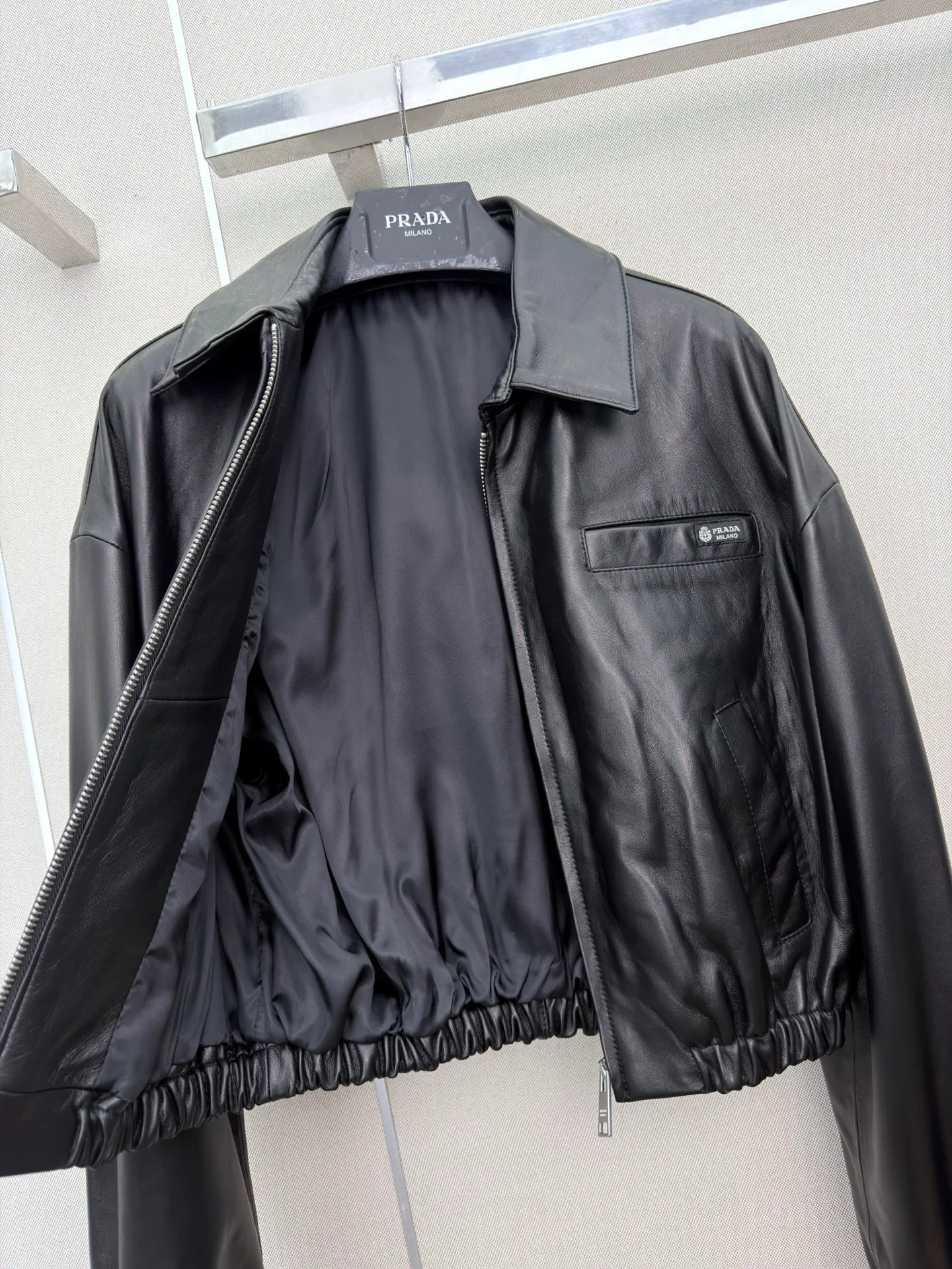 Women's Leather Jackets And Sheepskin Coats PRADA 18506463