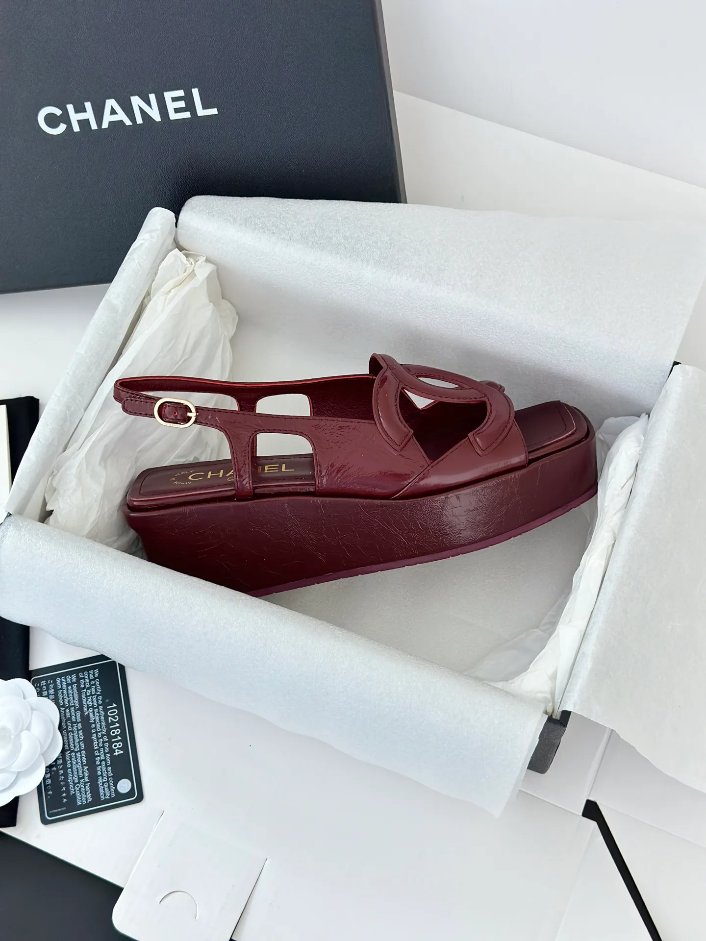 Women's Open-Toe Sandals CHANEL 18143040