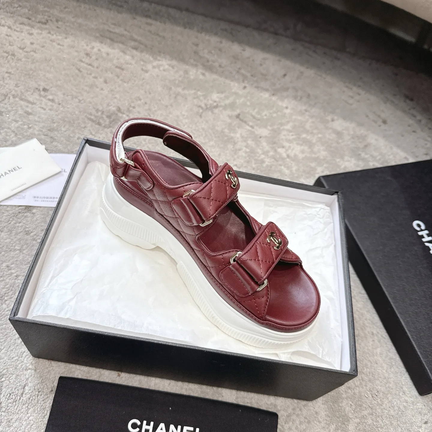 Women's Open-Toe Sandals CHANEL 17572323