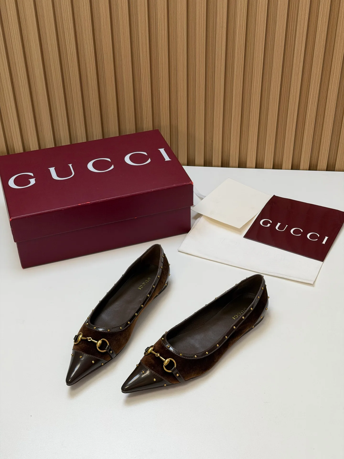 Women's Ballet Flats GUCCI 17631704