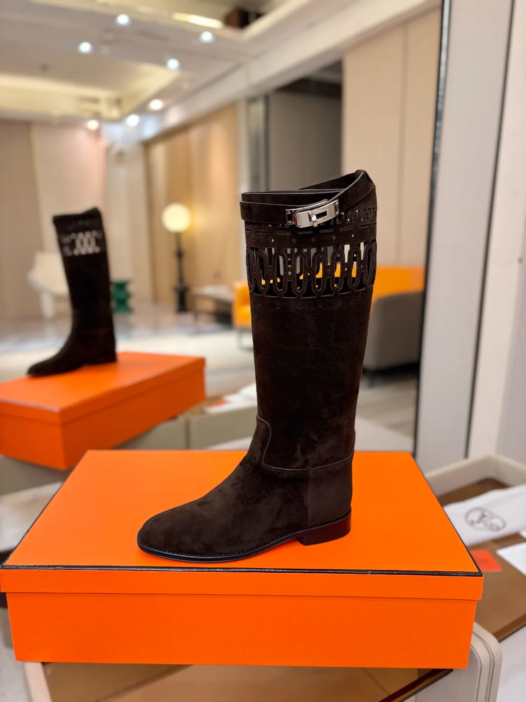 Women's Boots HERMES 18521309