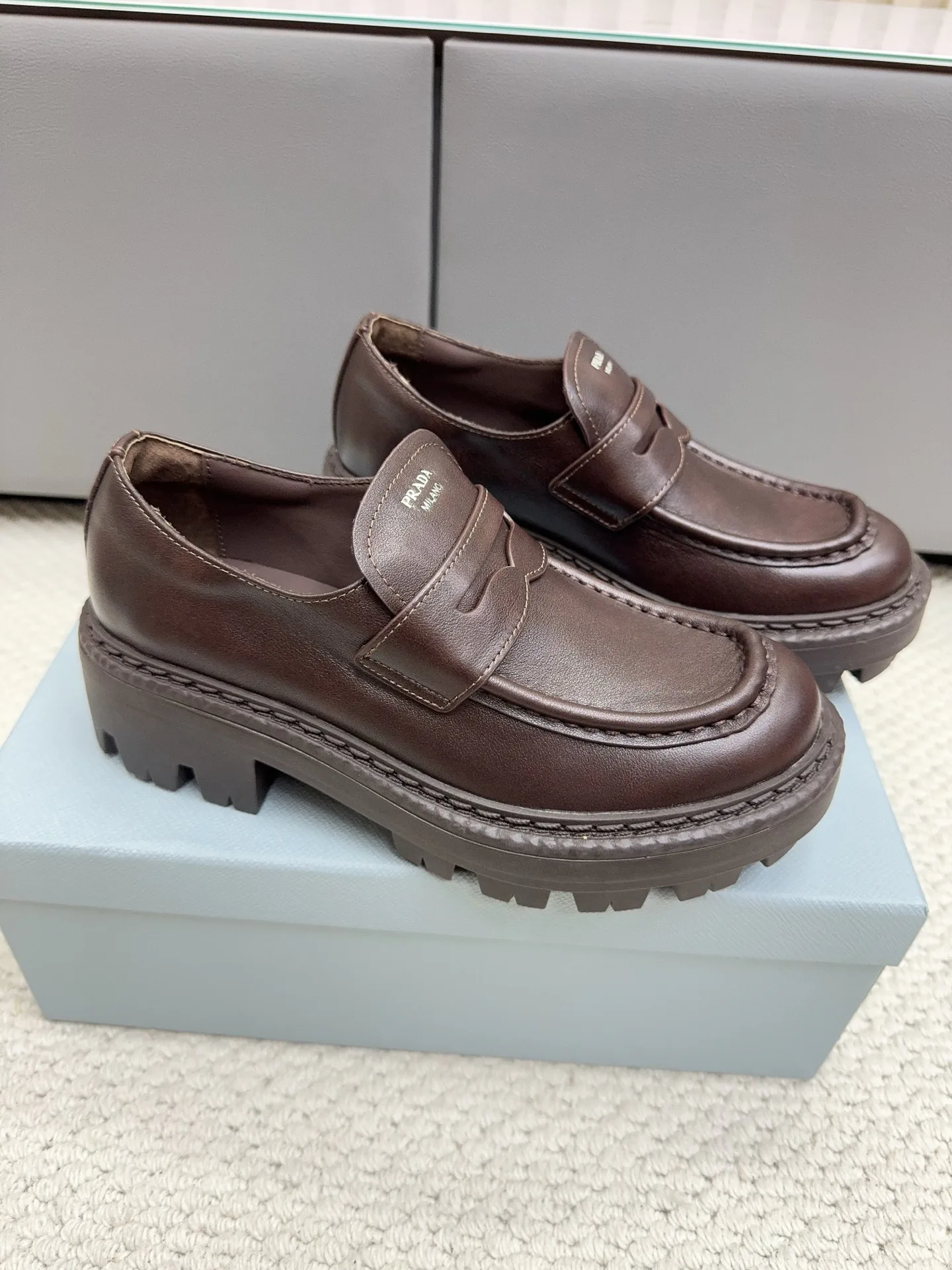 Women's Loafers And Moccasins PRADA 18449788