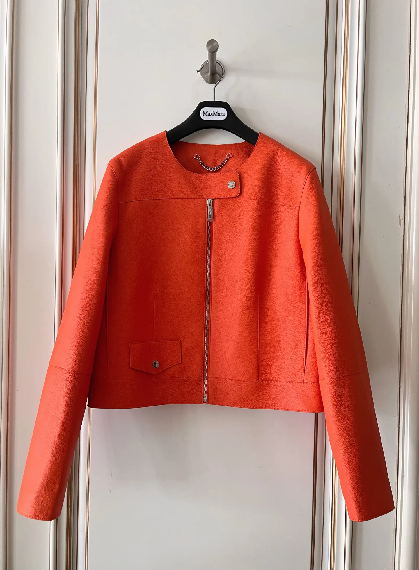 Women's Leather Jackets And Sheepskin Coats HERMES 17903745