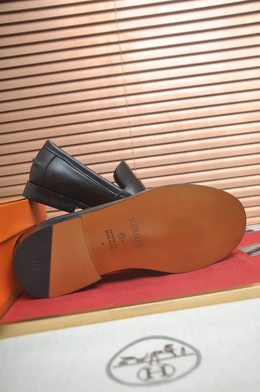 Men's Loafers And Dress Shoes HERMES 17349621