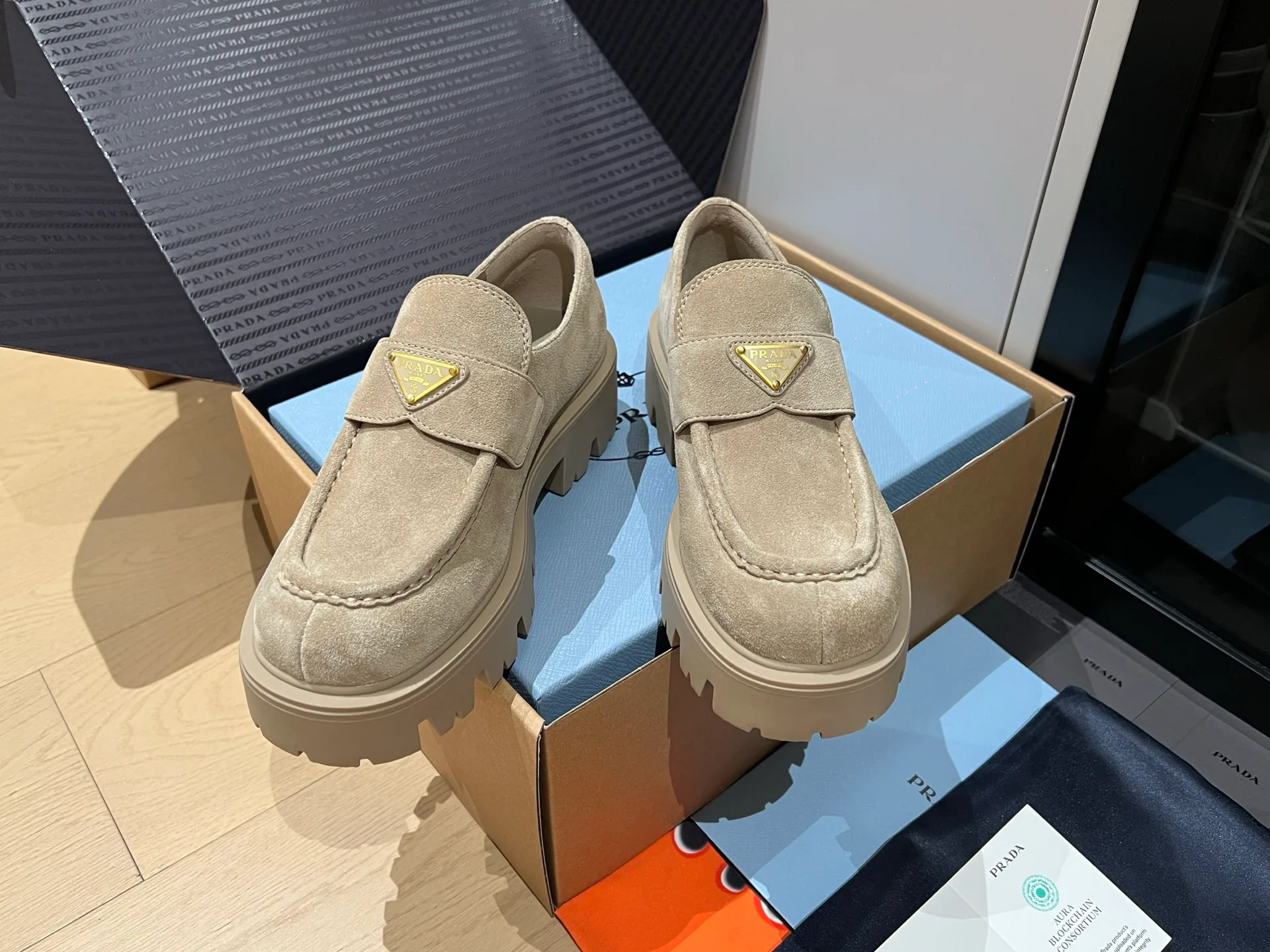 Women's Loafers And Moccasins PRADA 18121836
