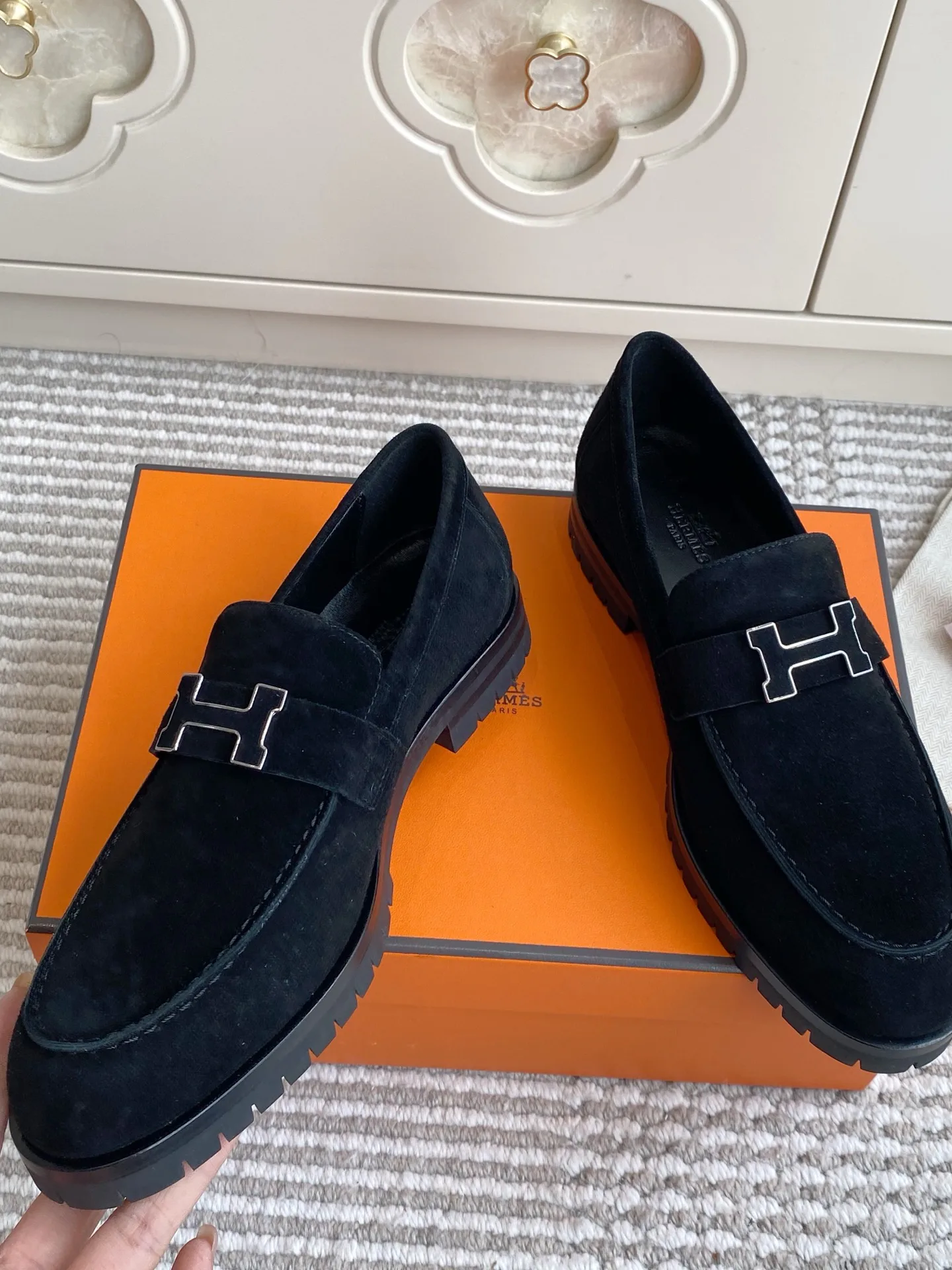 Women's Loafers And Moccasins HERMES 17476120