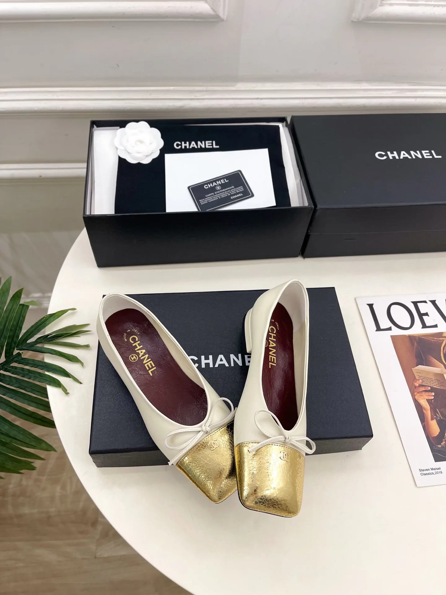 Women's Ballet Flats CHANEL 17810065