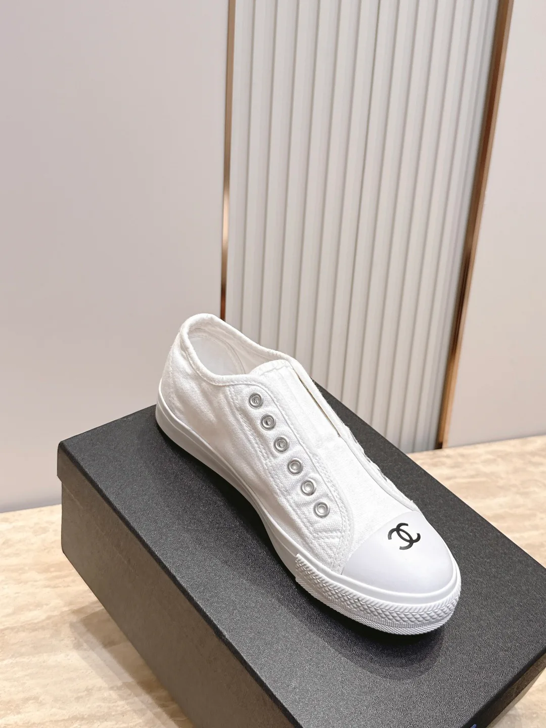 Women's Canvas Shoes CHANEL 18025816