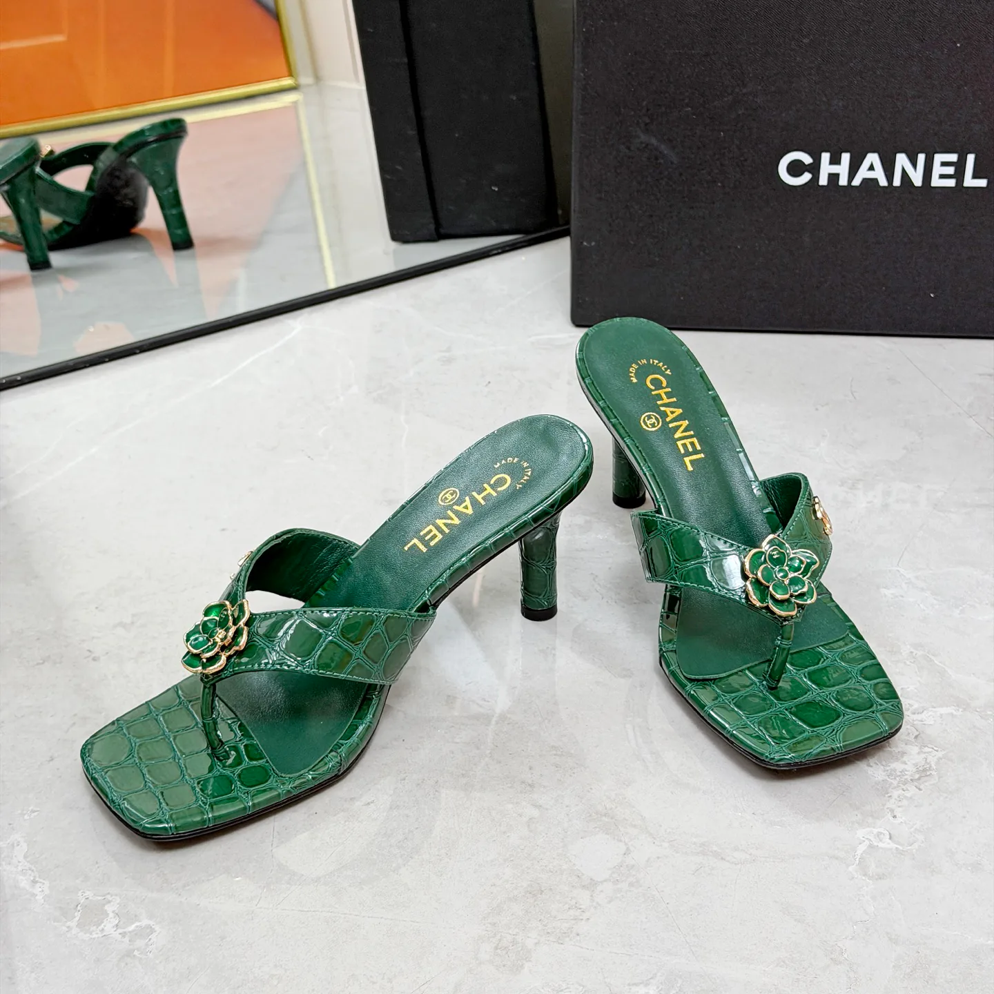 Women's Open-Toe Sandals CHANEL 17335024