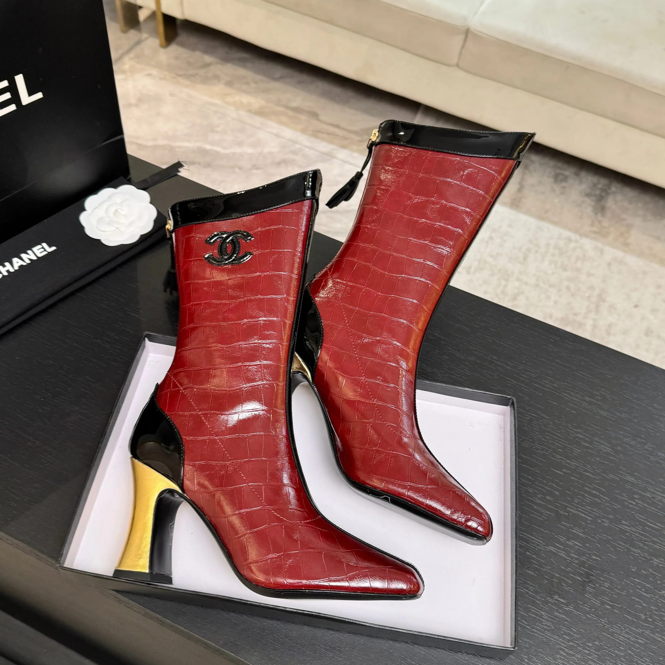 Women's Boots CHANEL 18062461