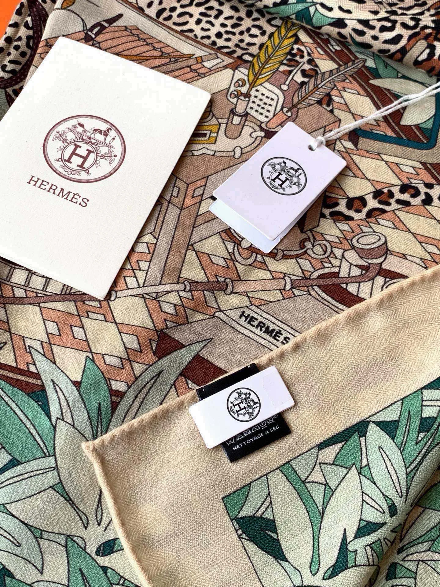 Silk Scarves HERMES 17543223