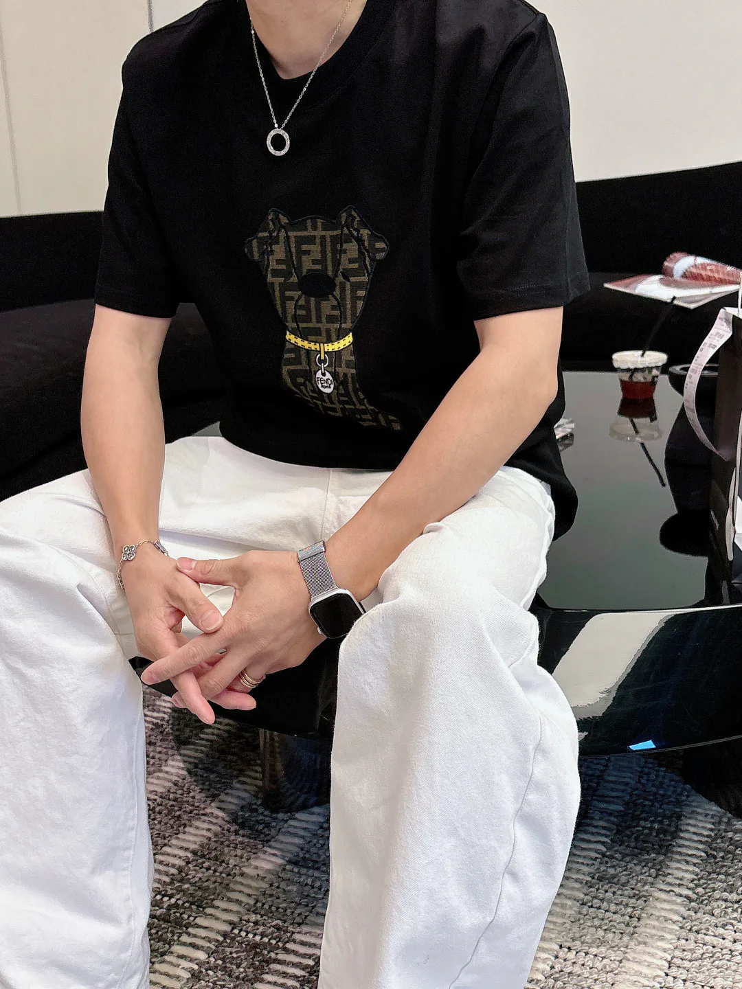 Men's T-Shirts FENDI 17349057