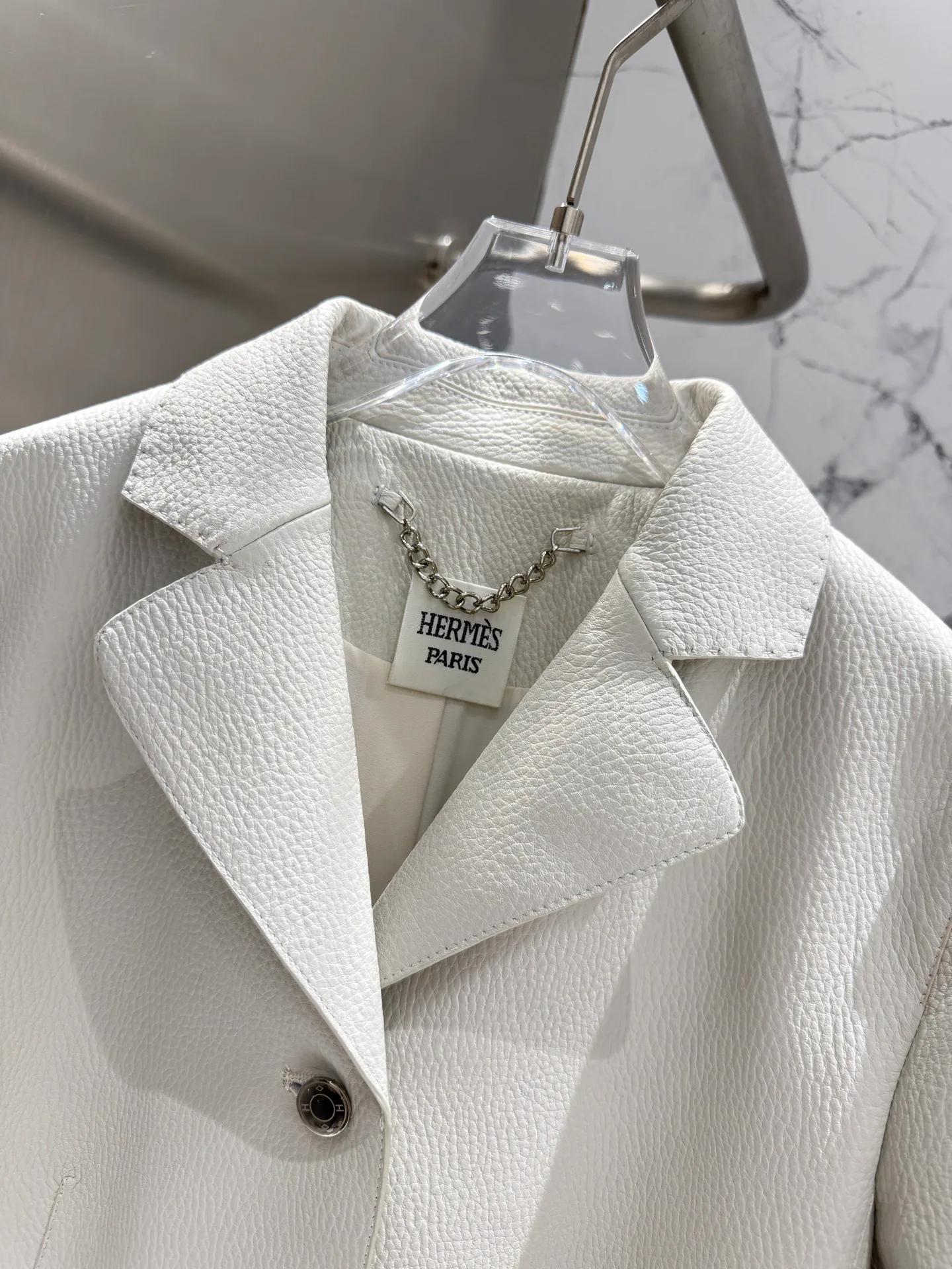 Women's Leather Jackets And Sheepskin Coats HERMES 17823585