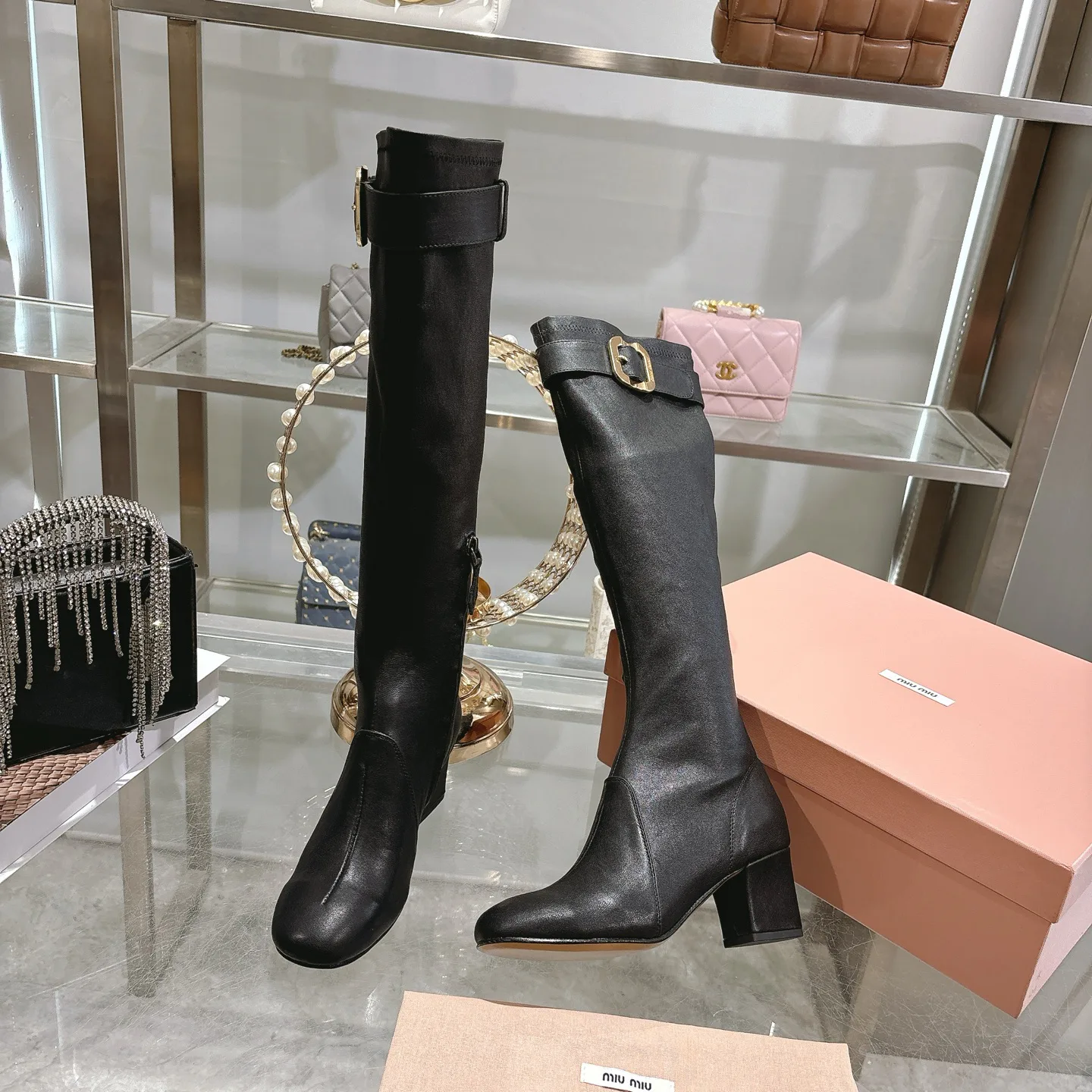Women's Boots MIU MIU 17868532