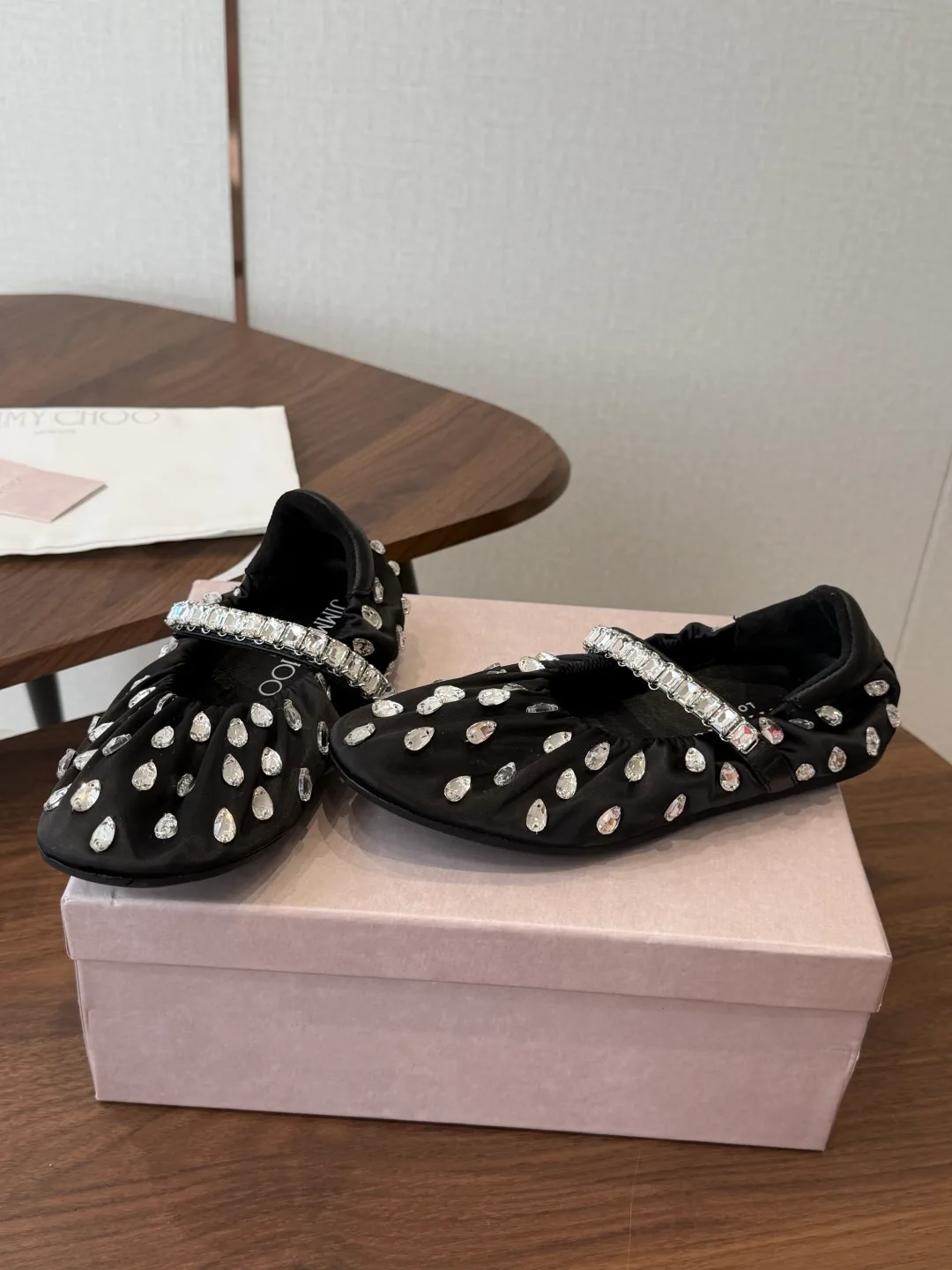 Women's Ballet Flats JIMMY CHOO 18258084