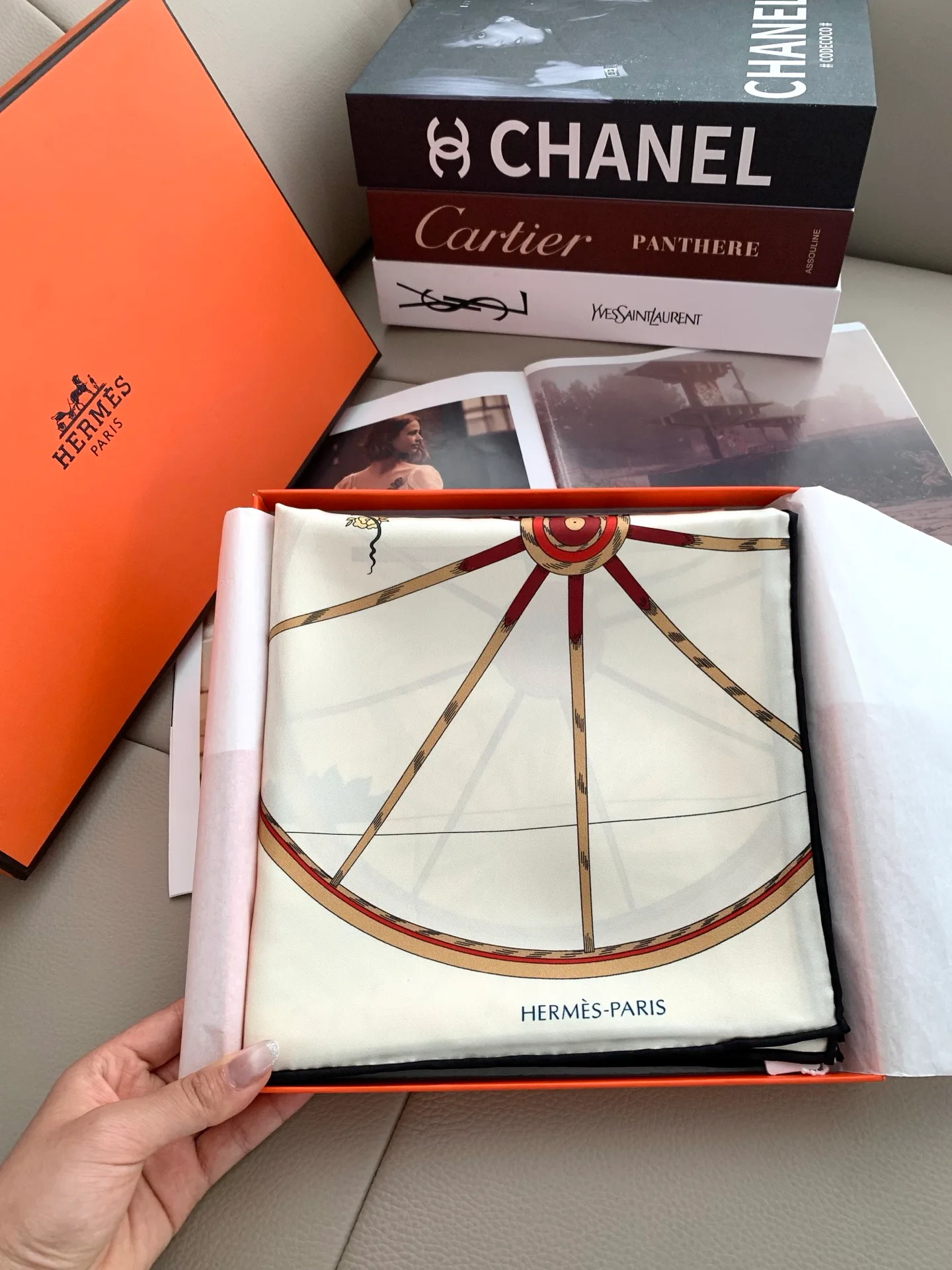 Silk Scarves HERMES 18476558