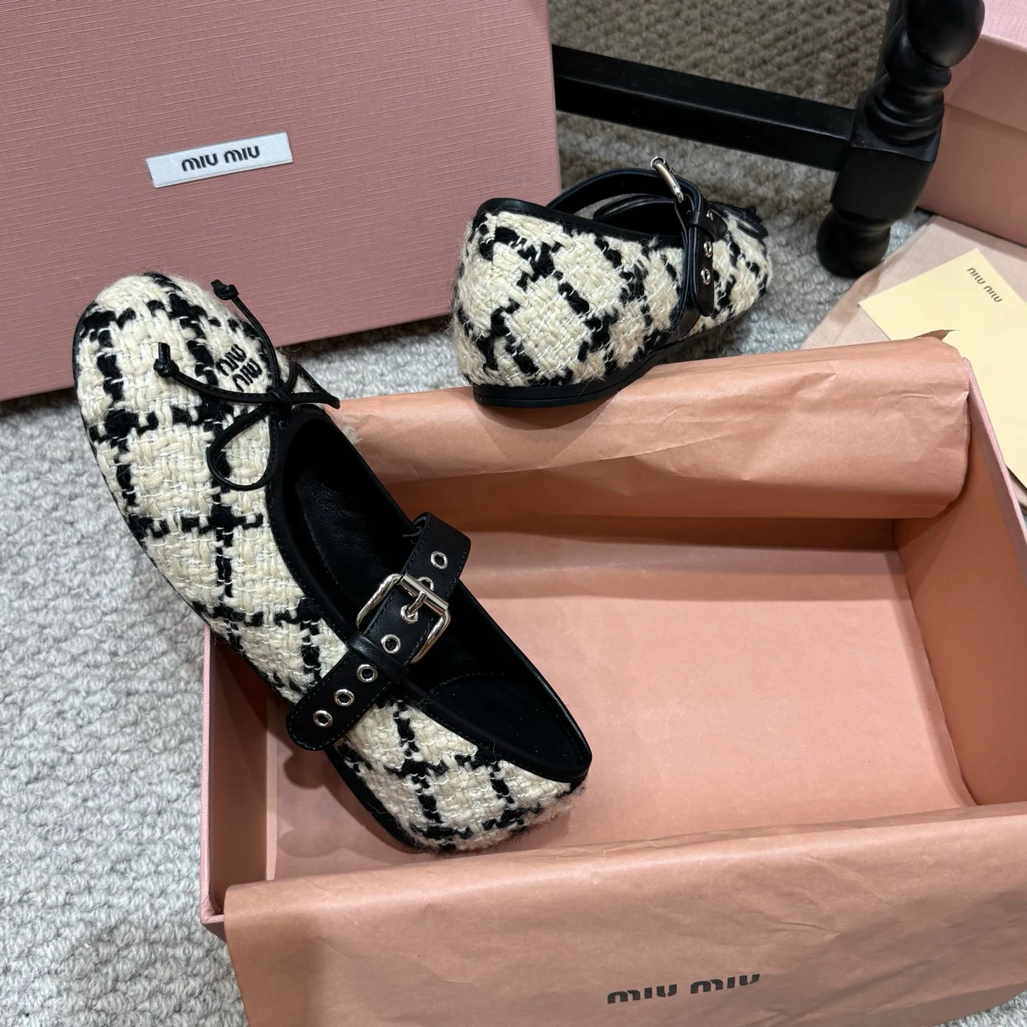 Балетки Женские Miu Miu 18676040