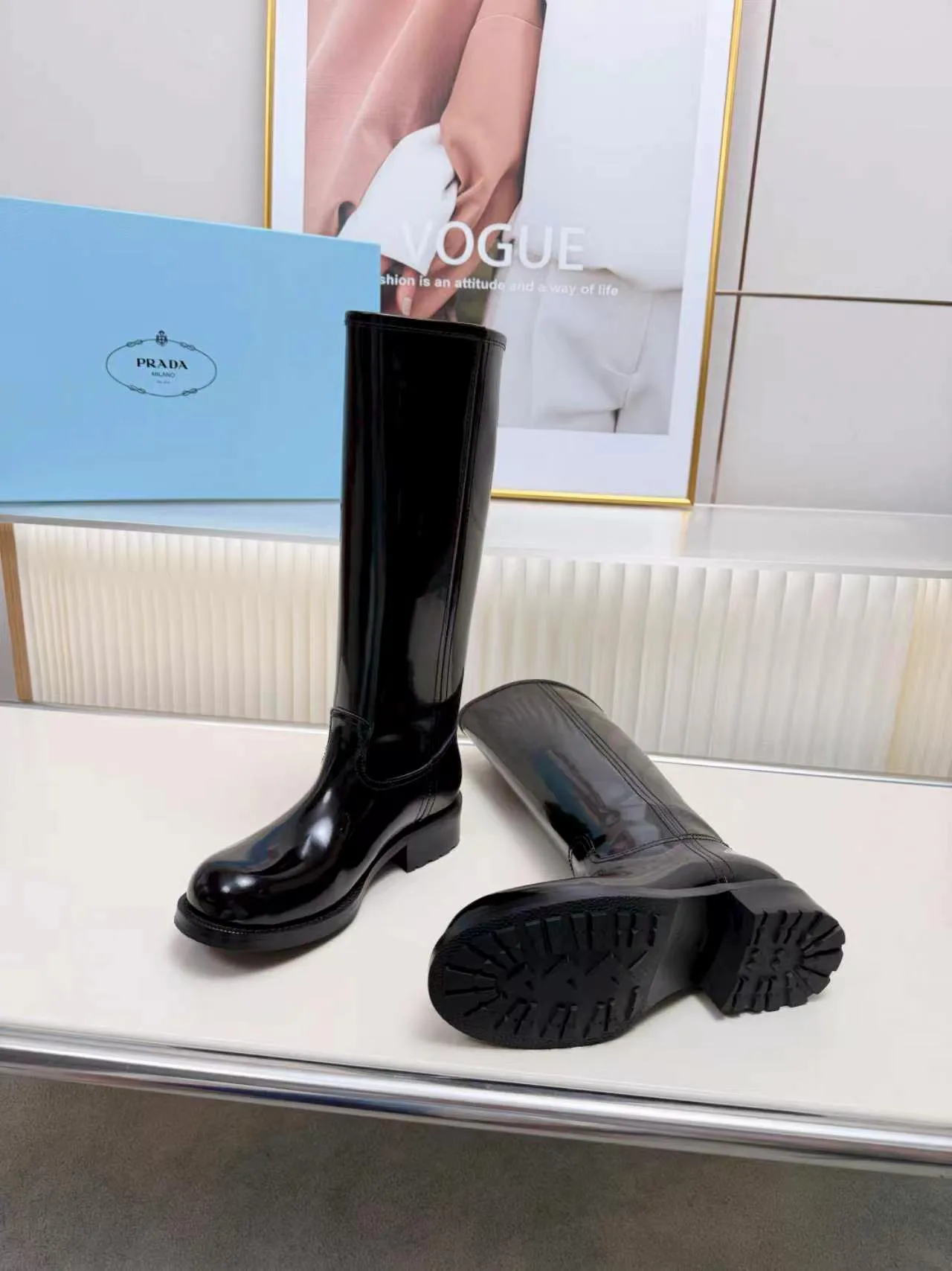 Women's Boots PRADA 17957169