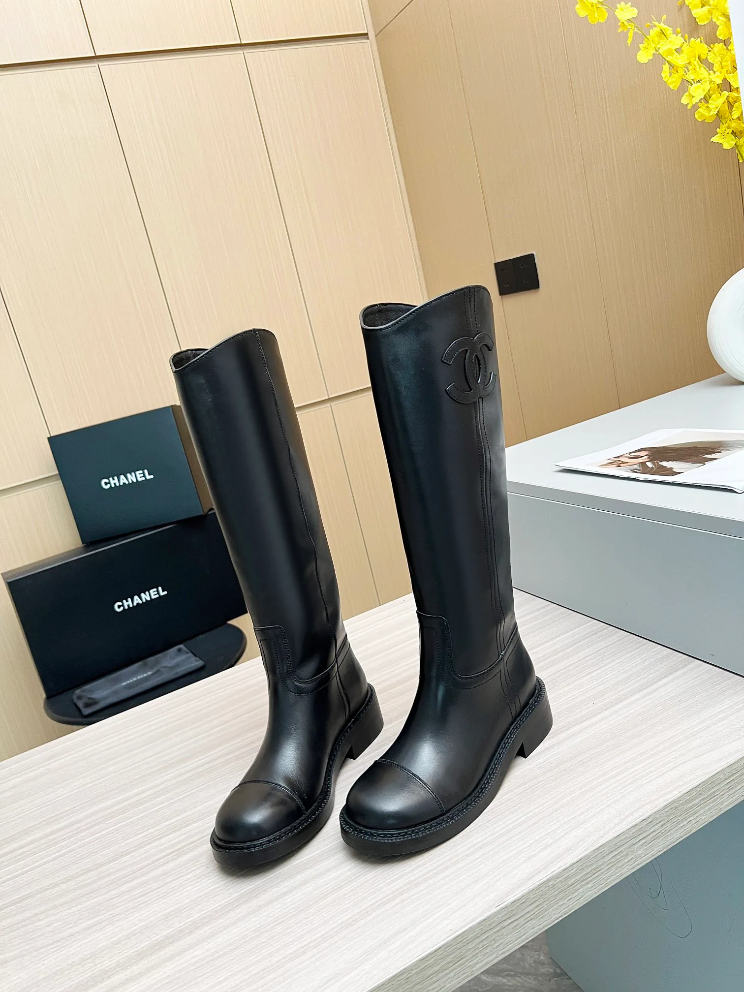 Women's Boots CHANEL 17957479