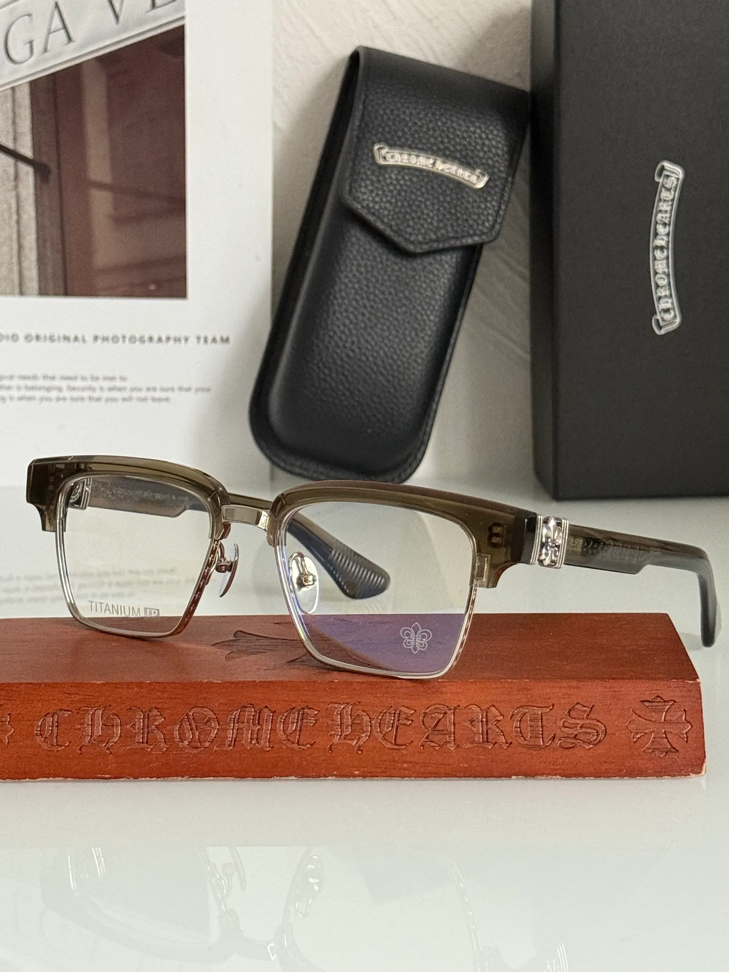 Glasses CHROME HEARTS 17565409