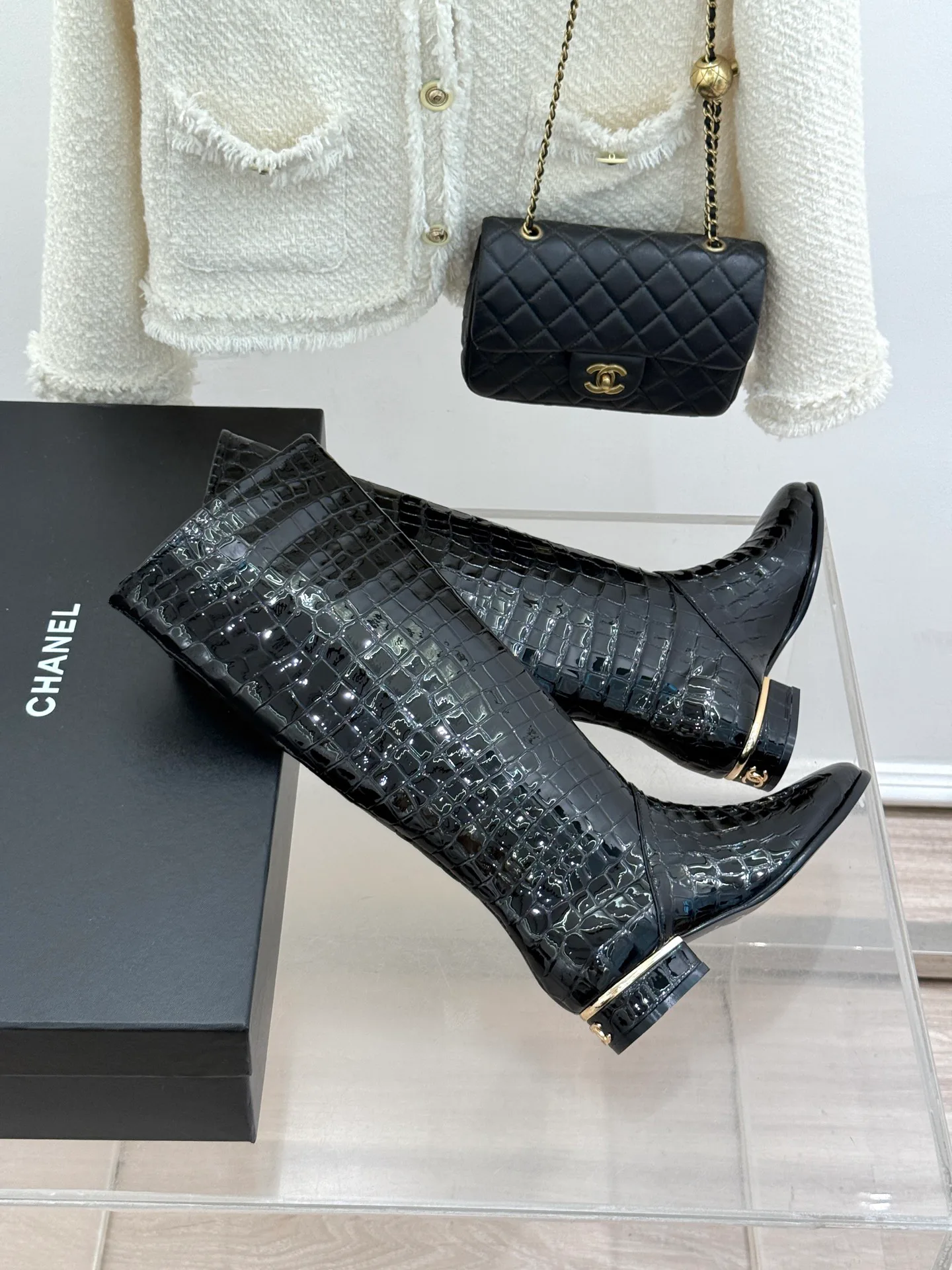 Women's Boots CHANEL 17303733