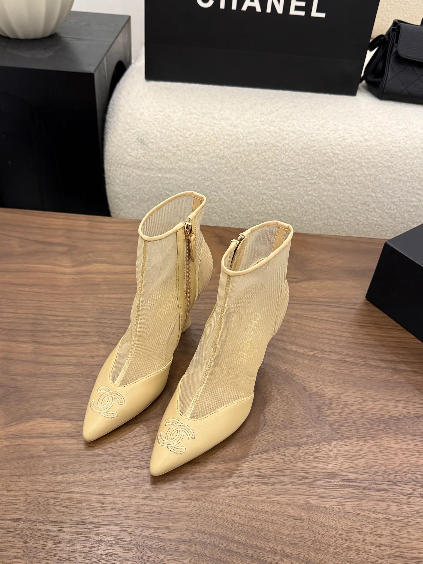 Women's Booties CHANEL 18223473