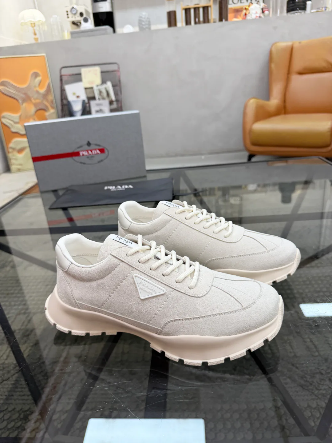 Men's Sneakers PRADA 18500118