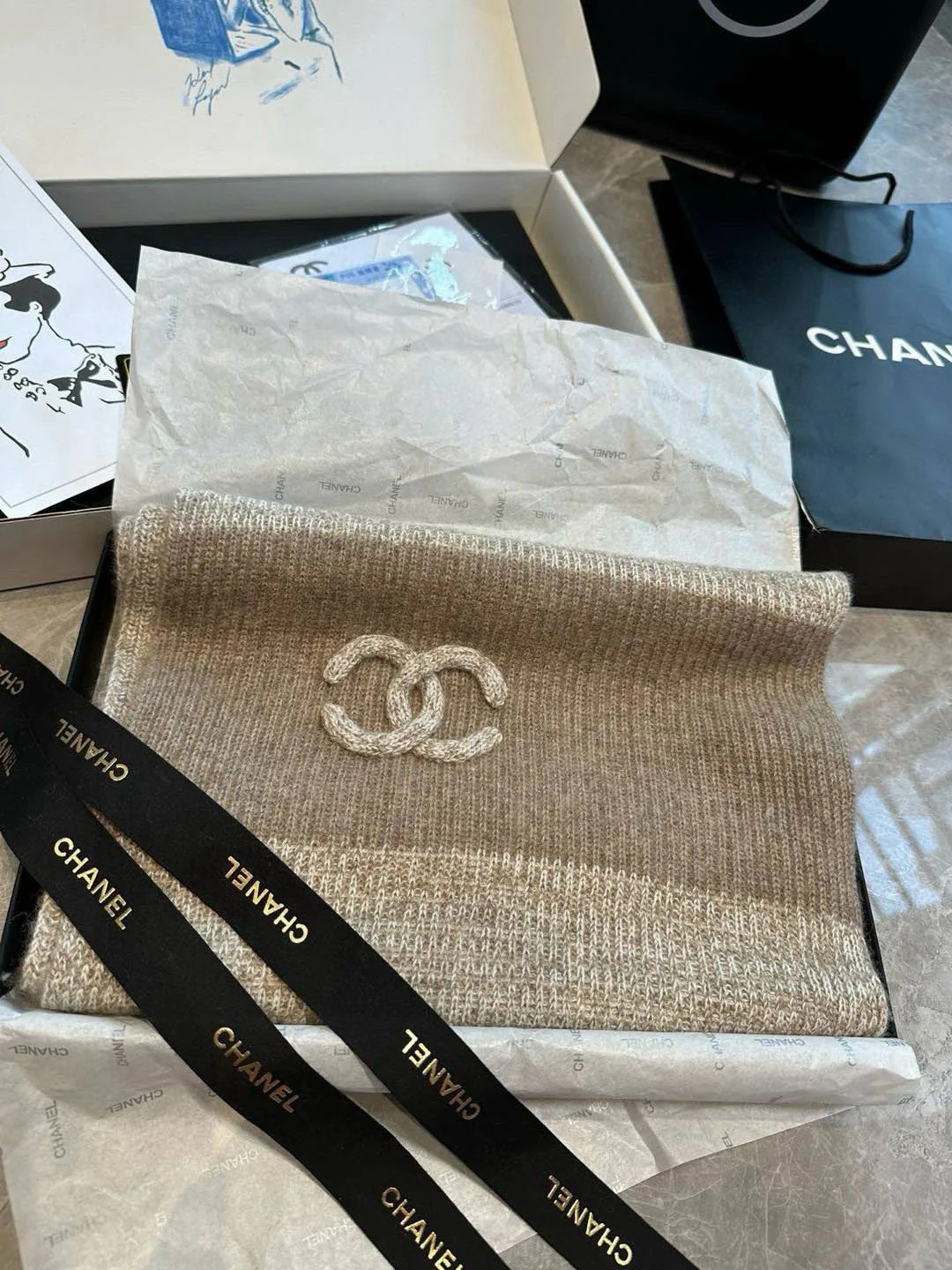 Scarves CHANEL 17940711
