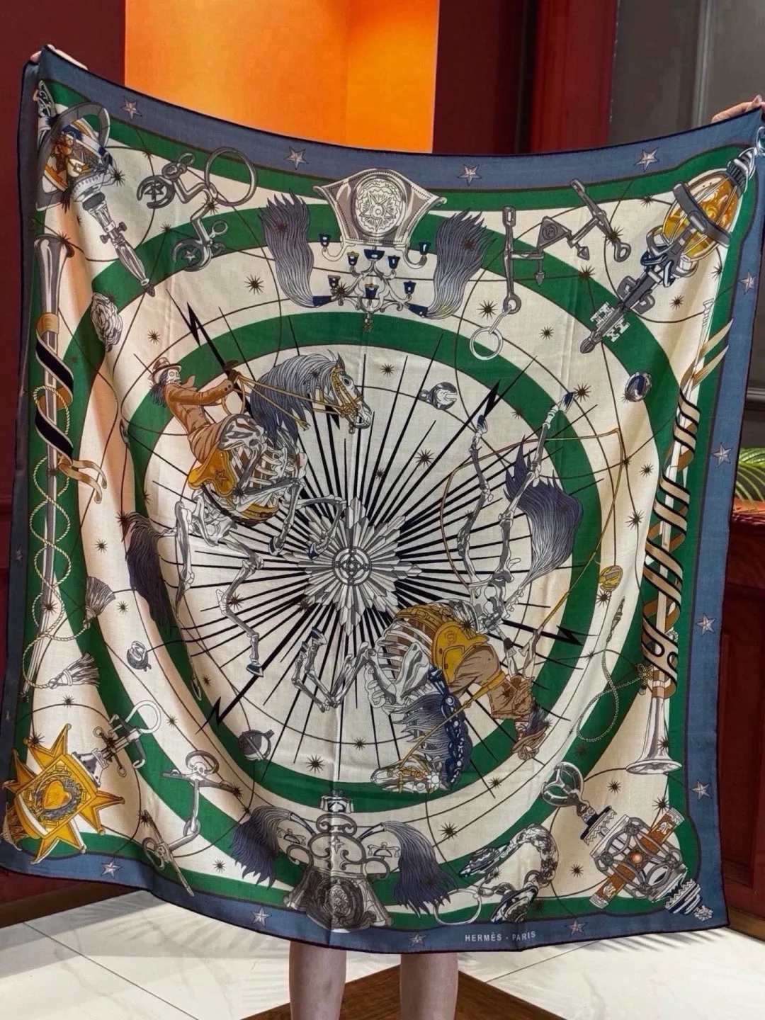 Silk Scarves HERMES 18222545