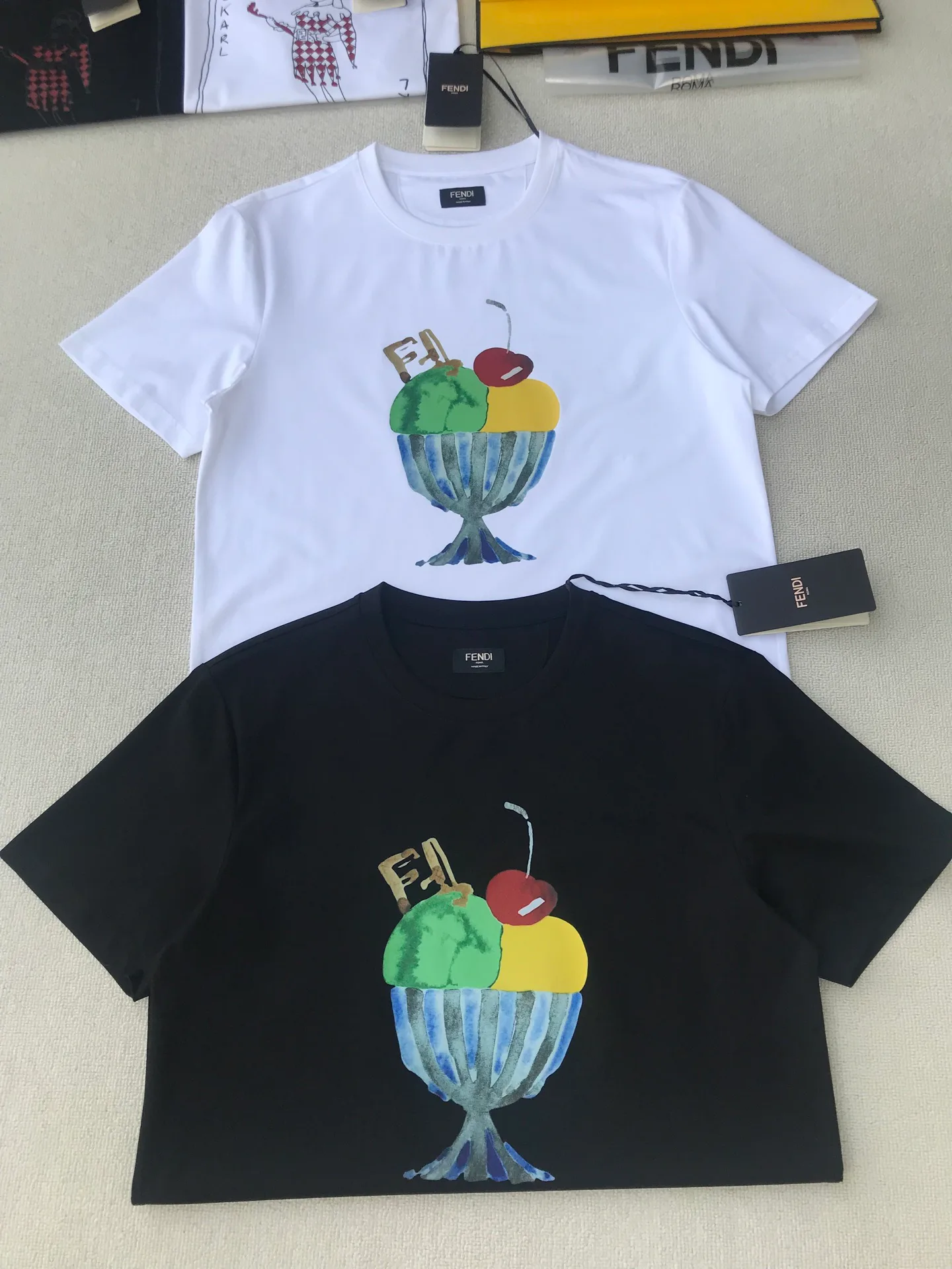 Men's T-Shirts FENDI 17027787