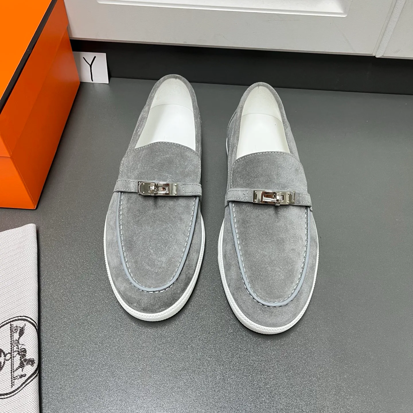 Men's Loafers And Dress Shoes HERMES 17457788