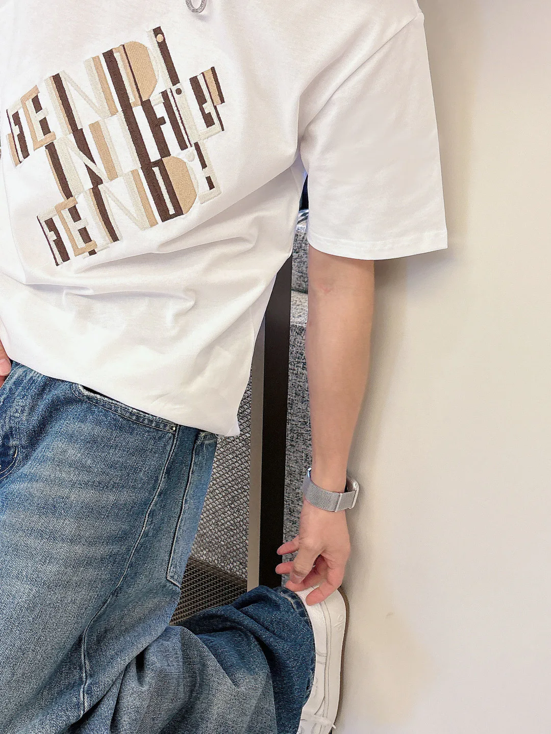 Men's T-Shirts FENDI 17349000