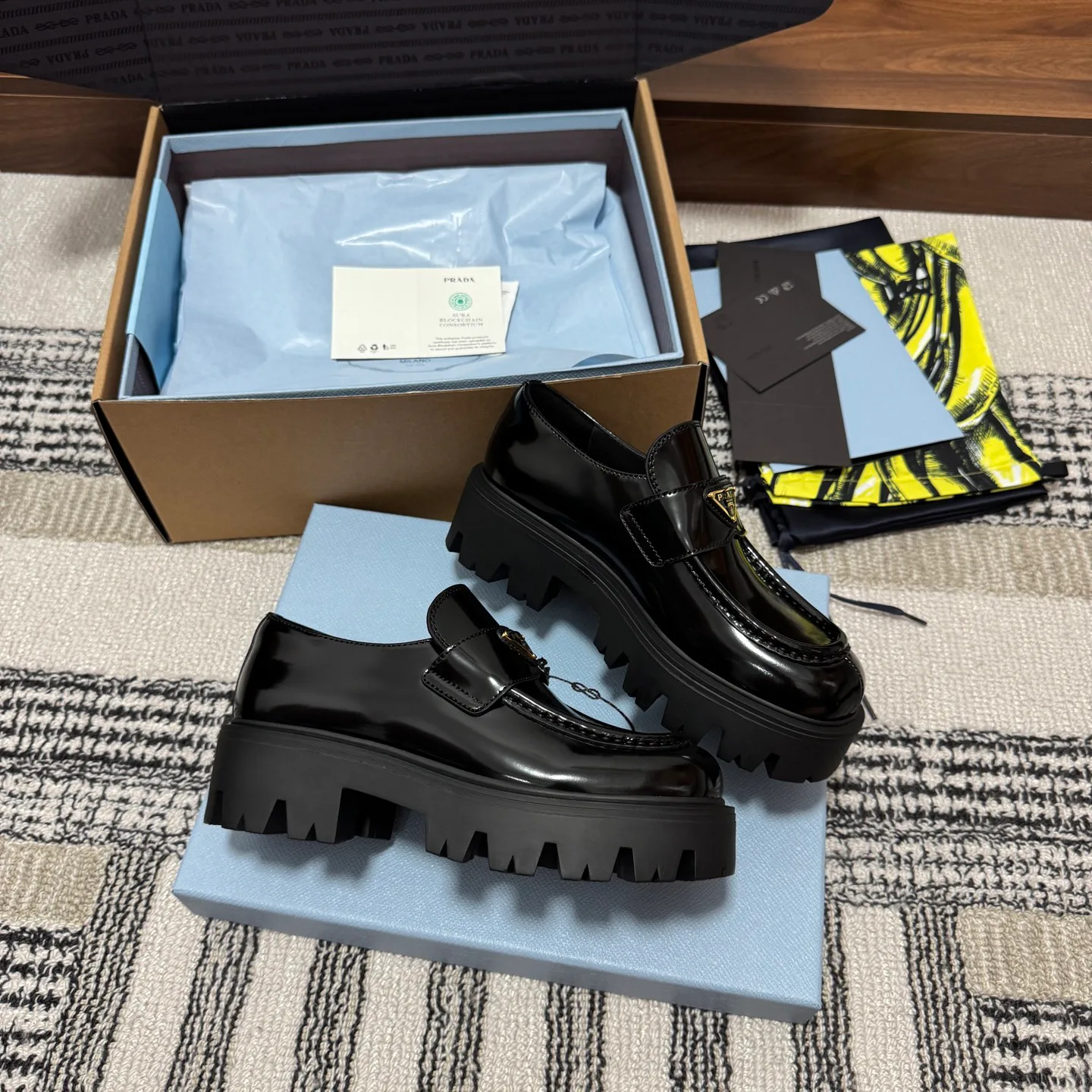 Women's Loafers And Moccasins PRADA 18083787