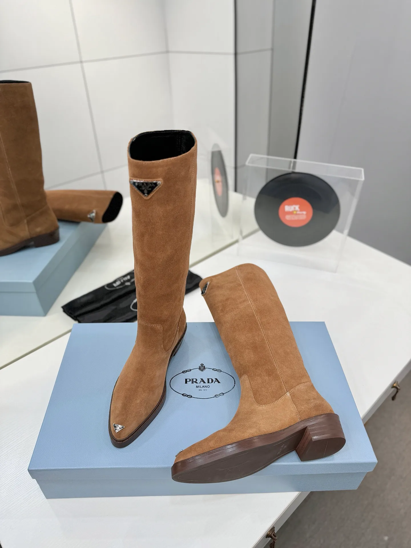 Women's Boots PRADA 17968460