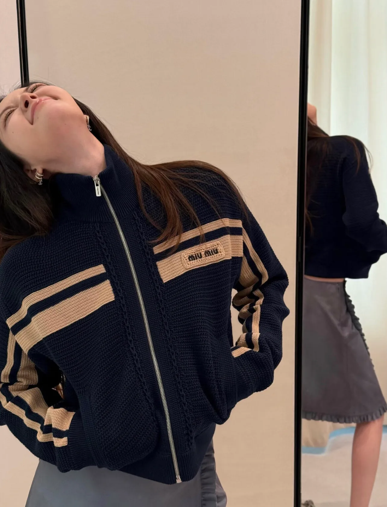 Women's Jackets And Down Jackets MIU MIU 18280358