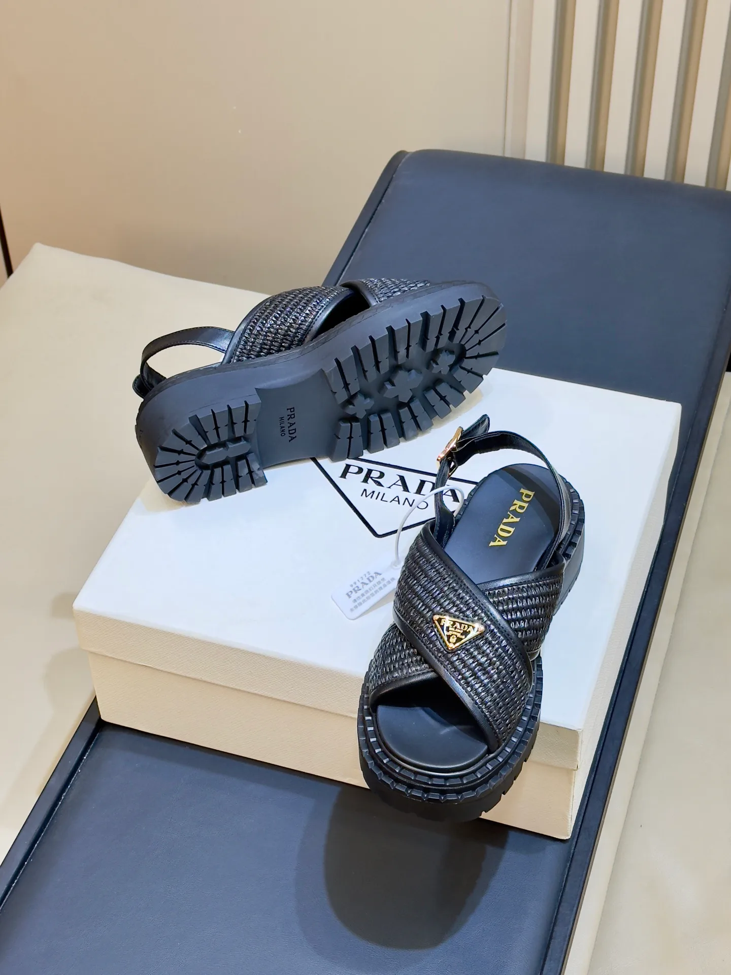 Women's Open-Toe Sandals PRADA 18073461