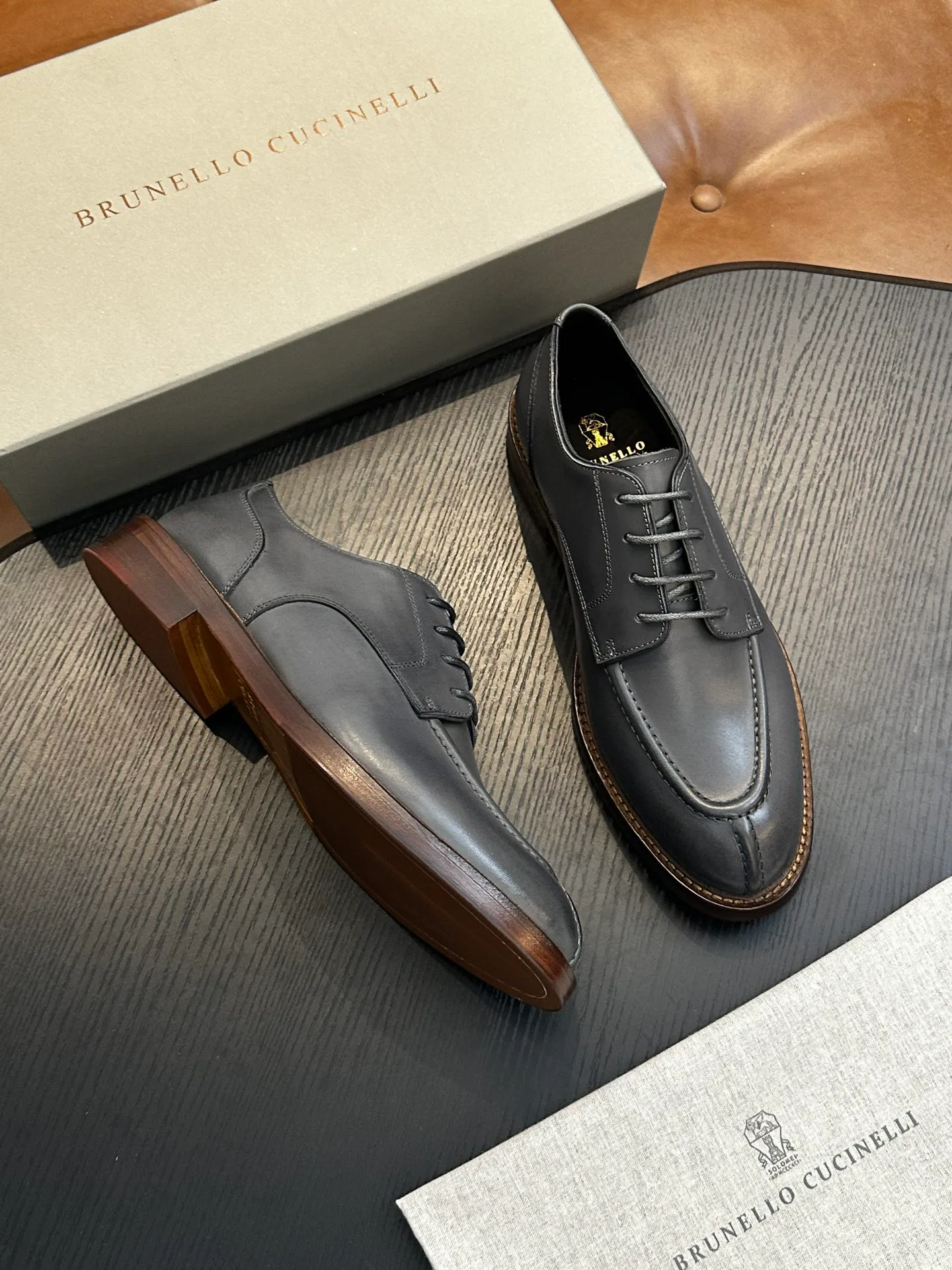 Men's Loafers And Dress Shoes BRUNELLO CUCINELLI 18405047