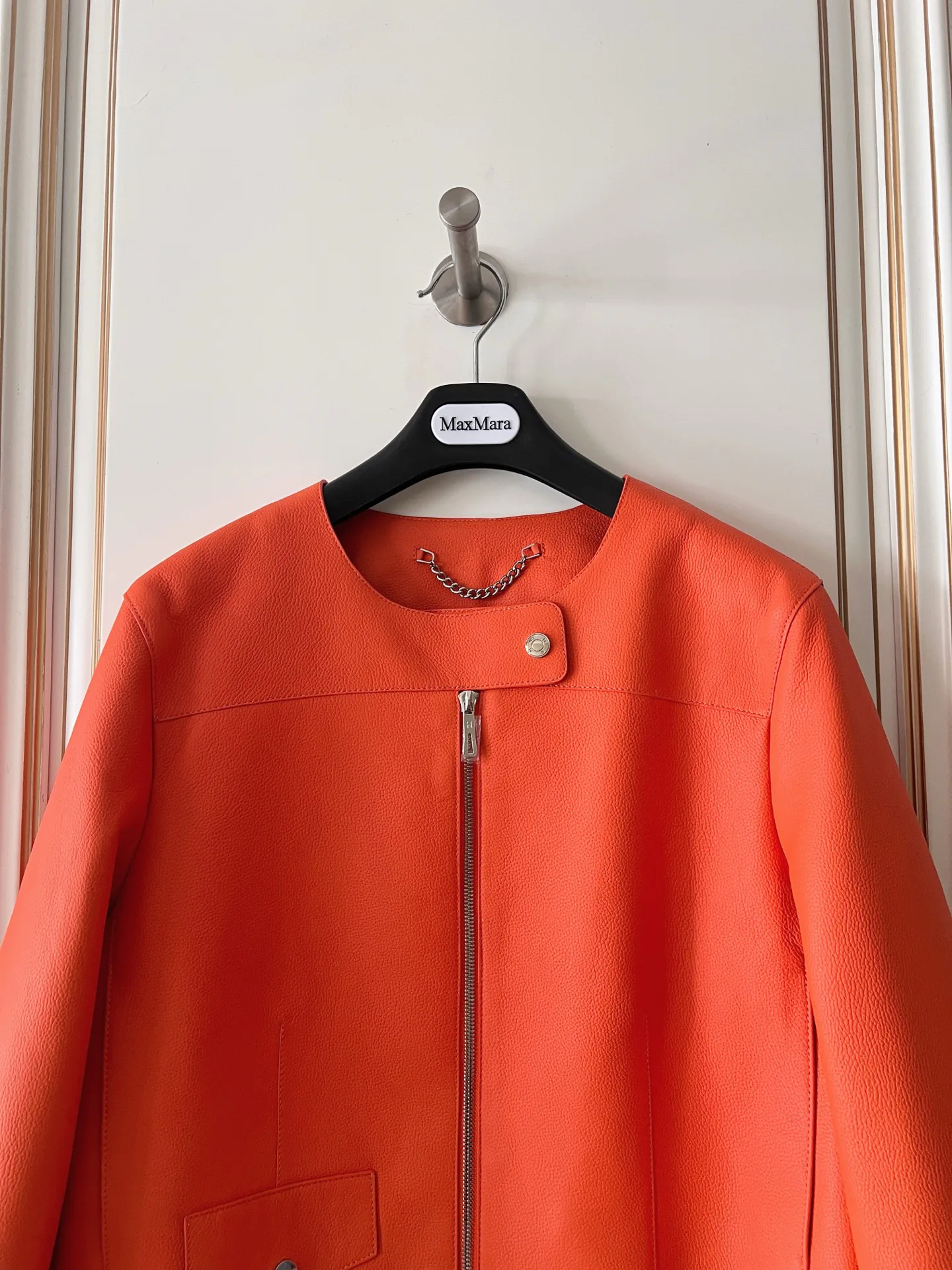 Women's Leather Jackets And Sheepskin Coats HERMES 17903745